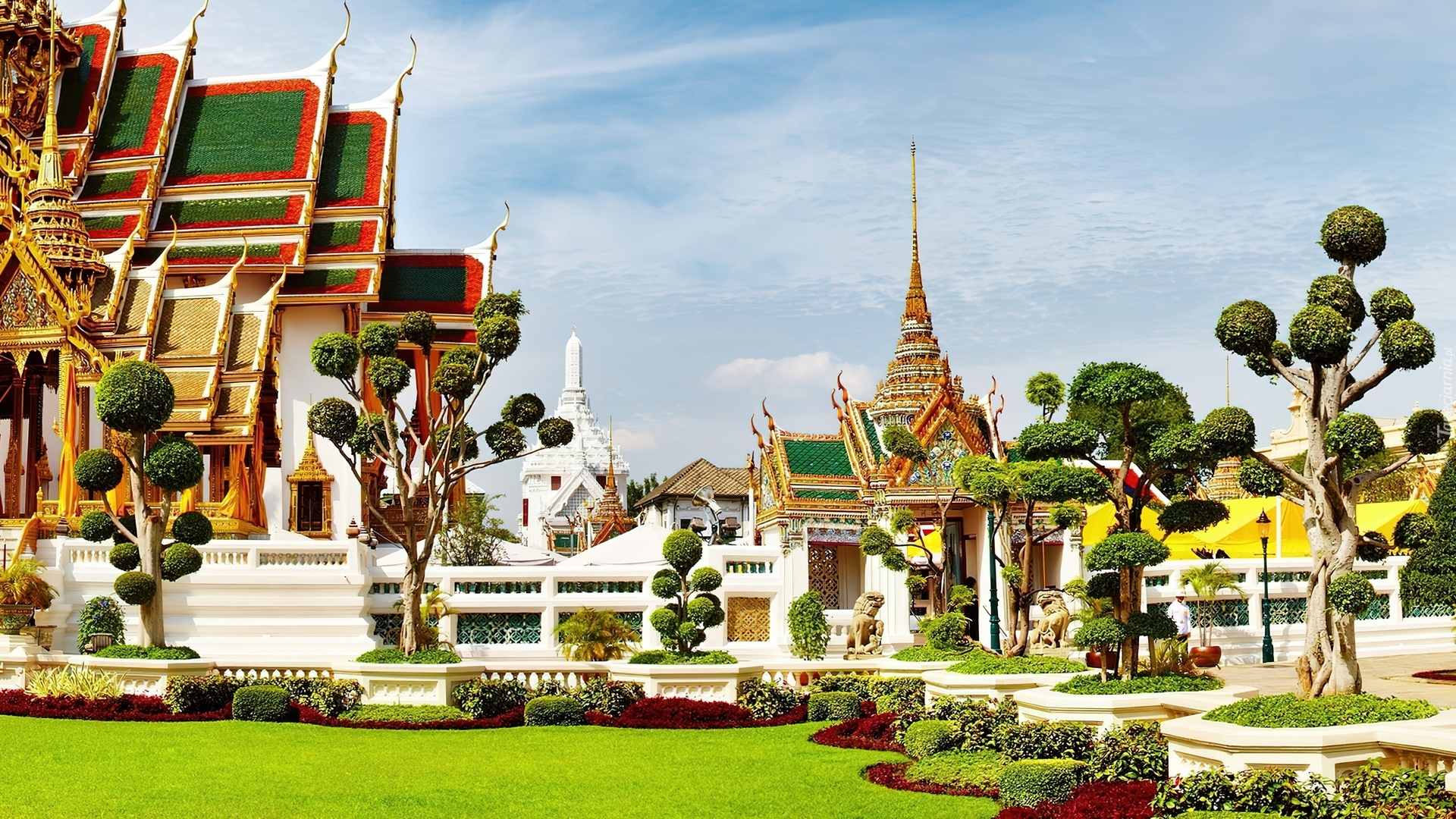 Tajlandia, Pałac, Ogród