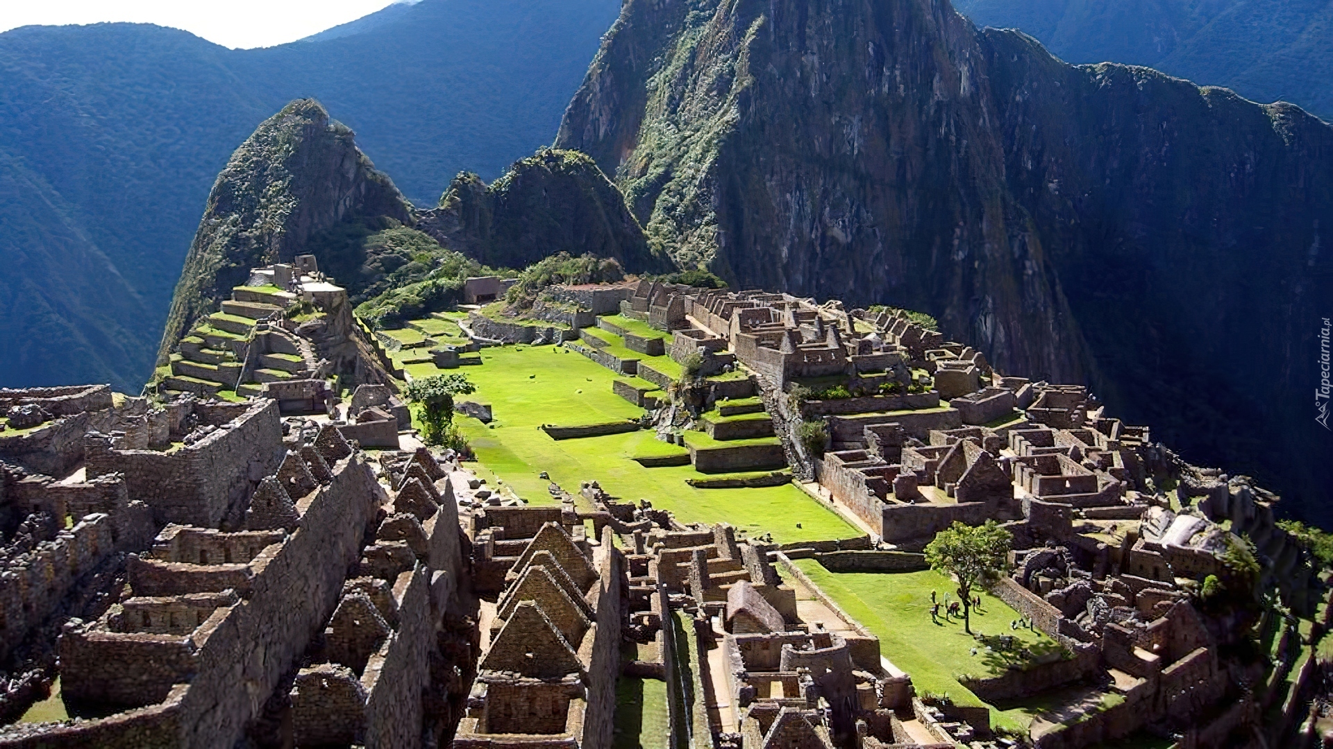 Peru, Machu Picchu, Góry, Ruiny