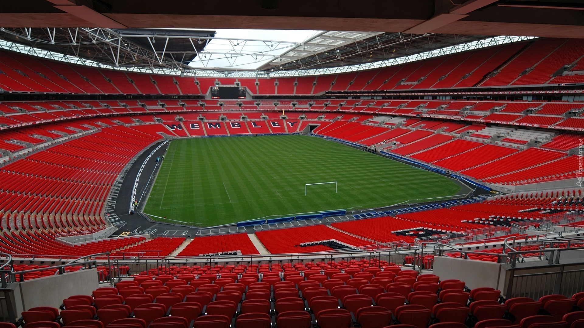 Wembley, Londyn, Stadion, Trybuny