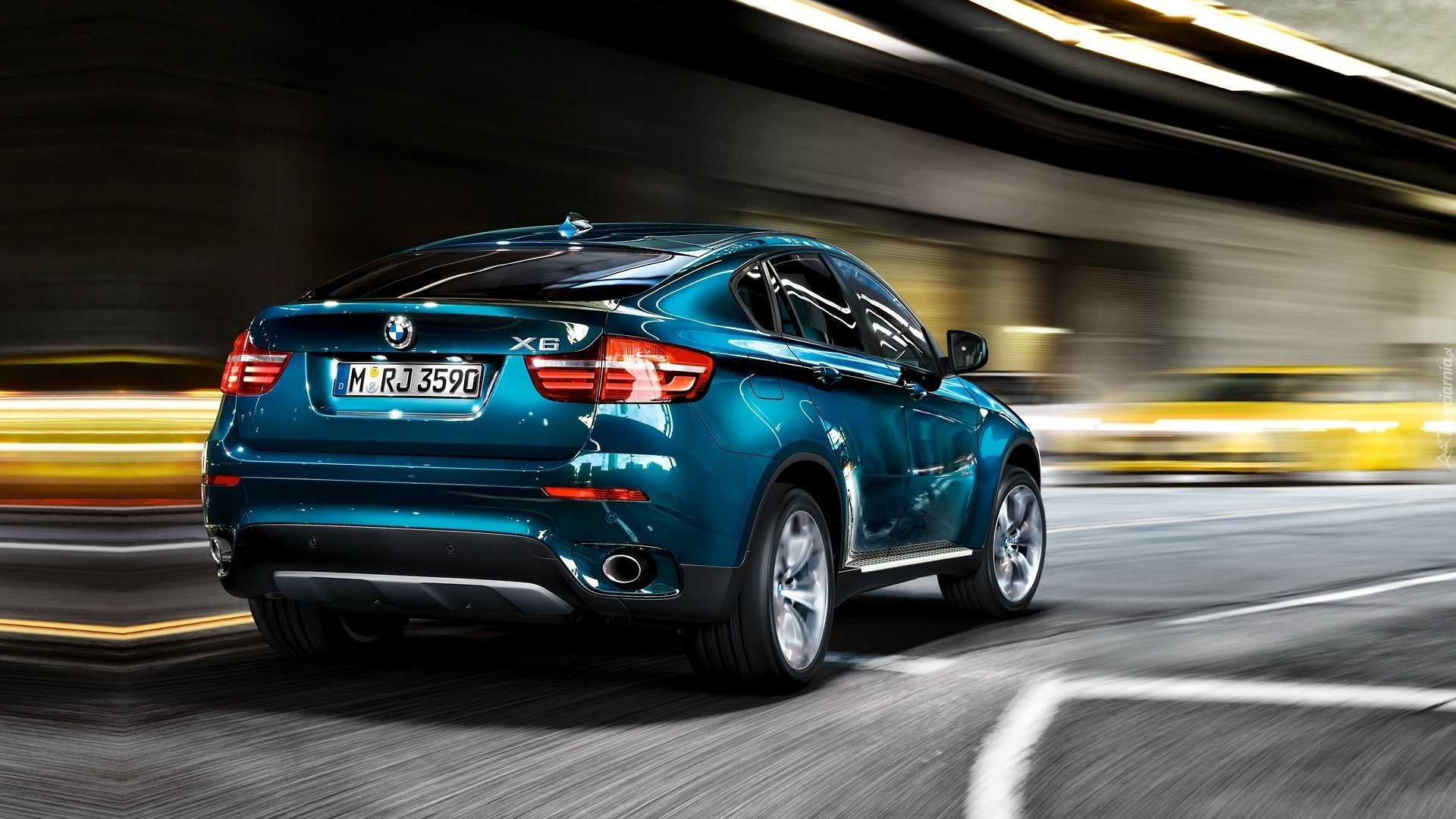 Niebieskie, Bmw X6