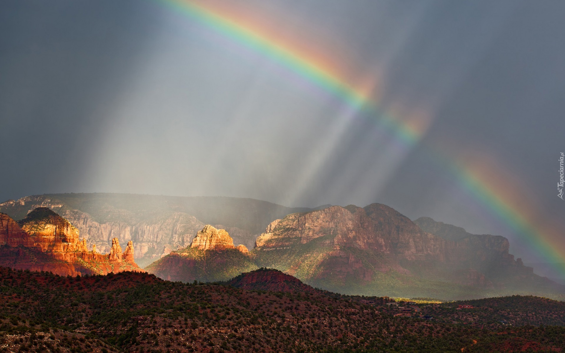 Kanion, Arizona, Tęcza