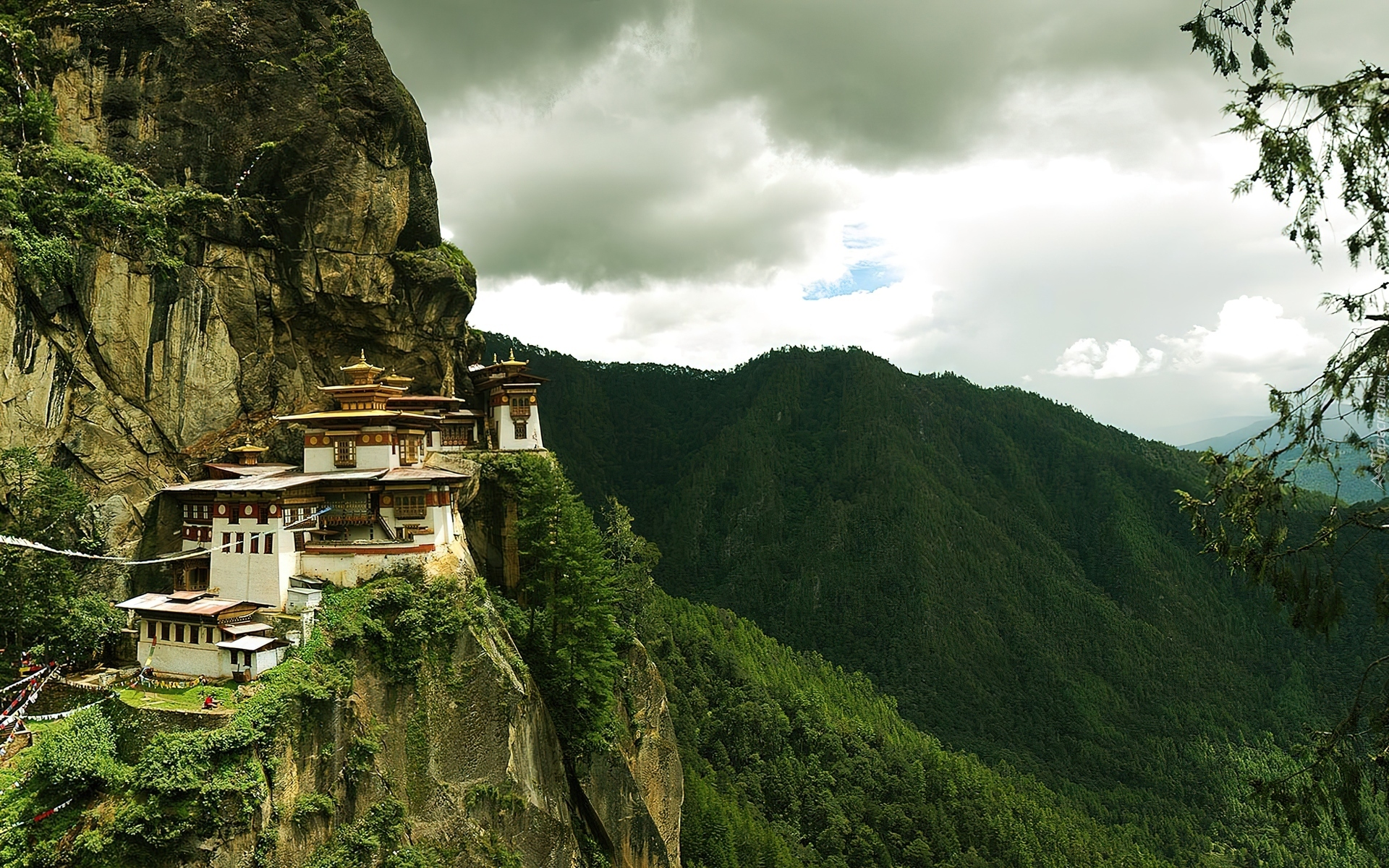 Bhutan, Himalaje, Świątynia, Paro Taktsang