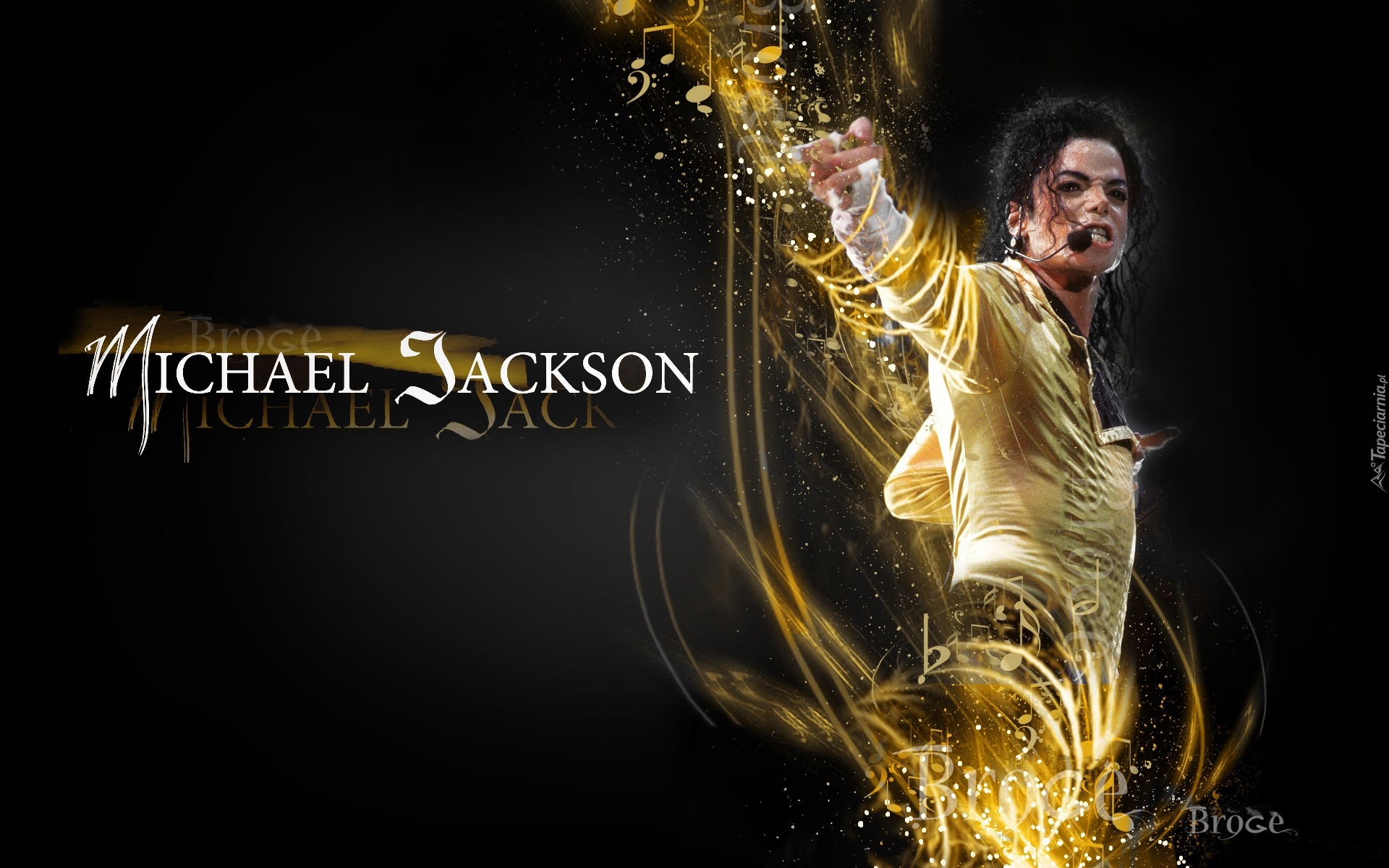 Michael Jackson, Grafika