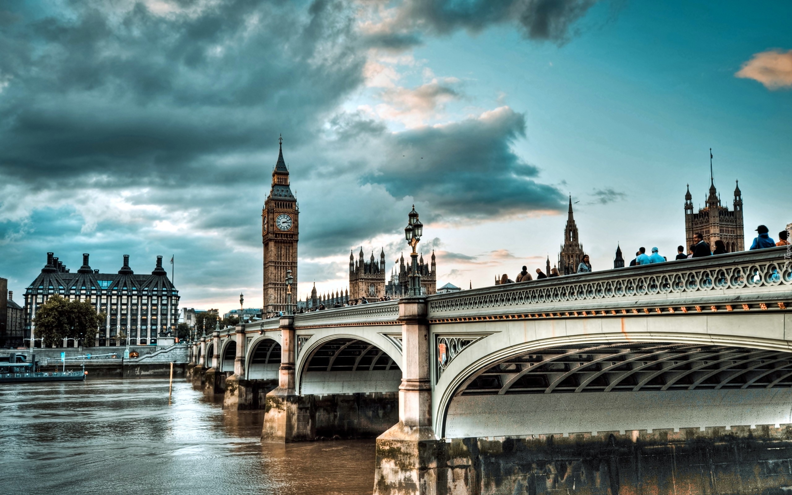 Londyn, Westminster Bridge, Big Ben