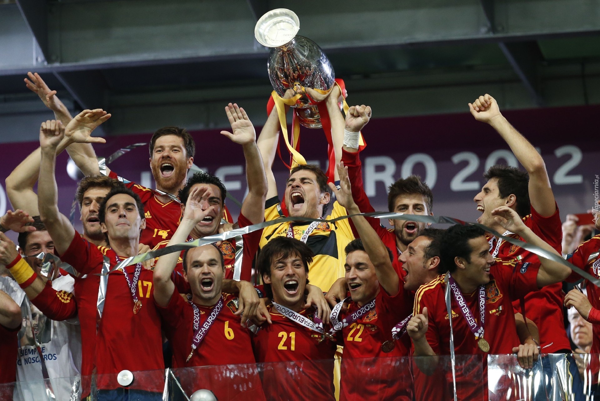 Drużyna, Hiszpanii, Zwycięzcy, Mistrzostw, Europy, Euro 2012