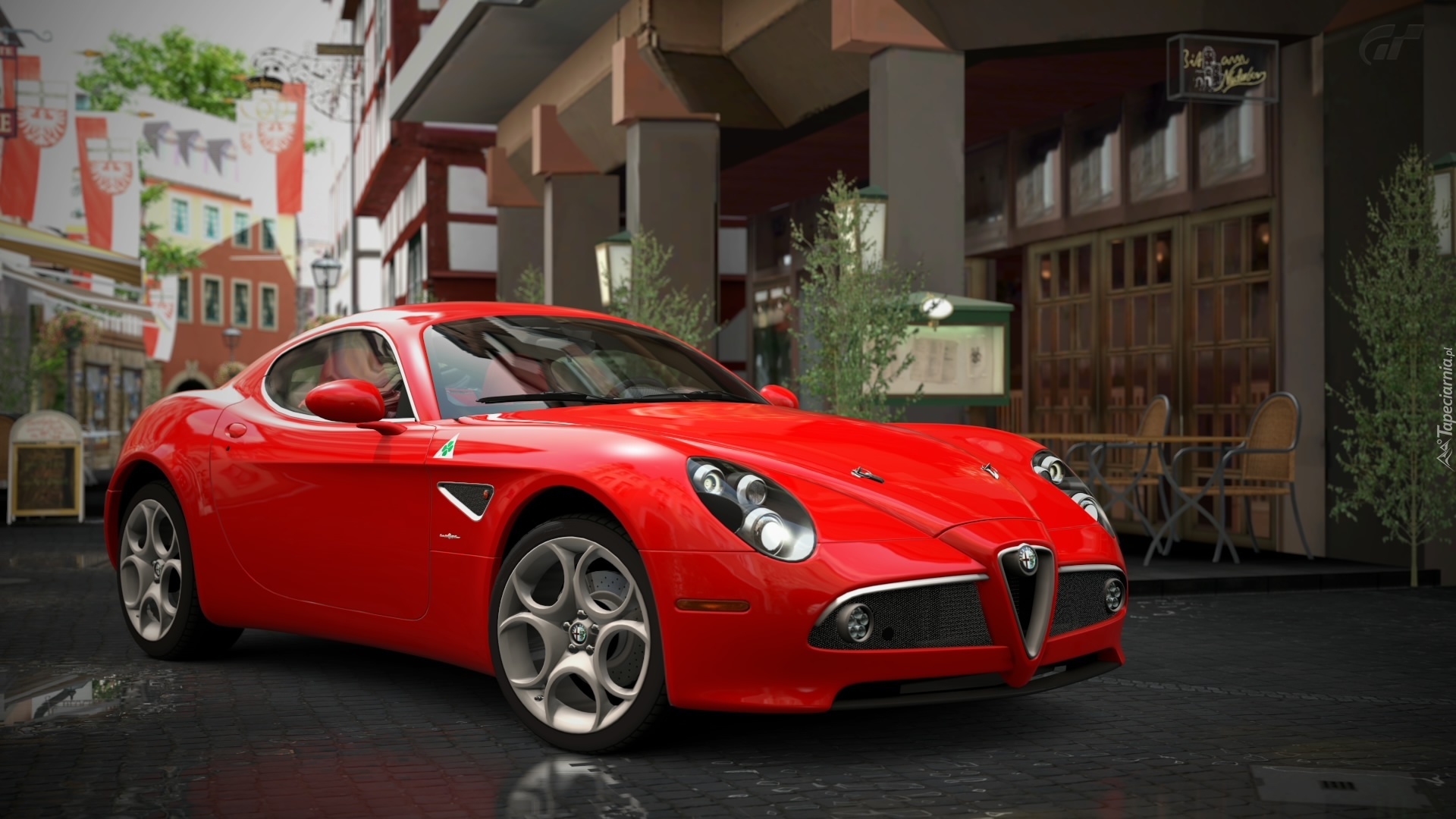 Alfa Romeo 8C Kompetizione, Ulica