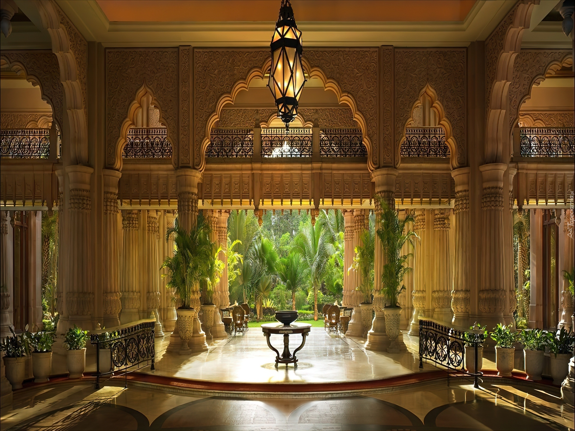 Pałac, Kempinski, Bangalore, Indie, Hol