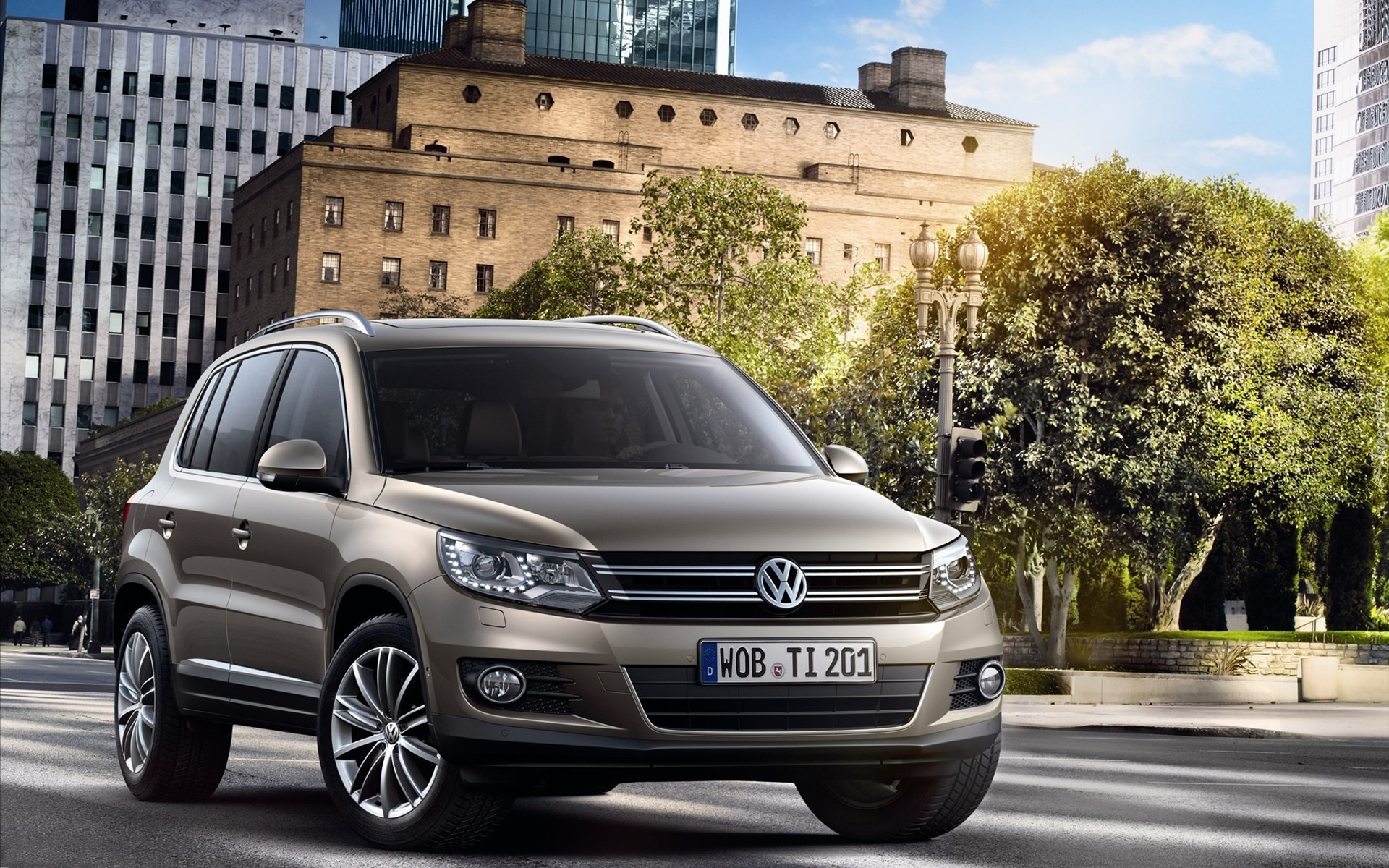 Ulica, Domy, Volkswagen Tiguan