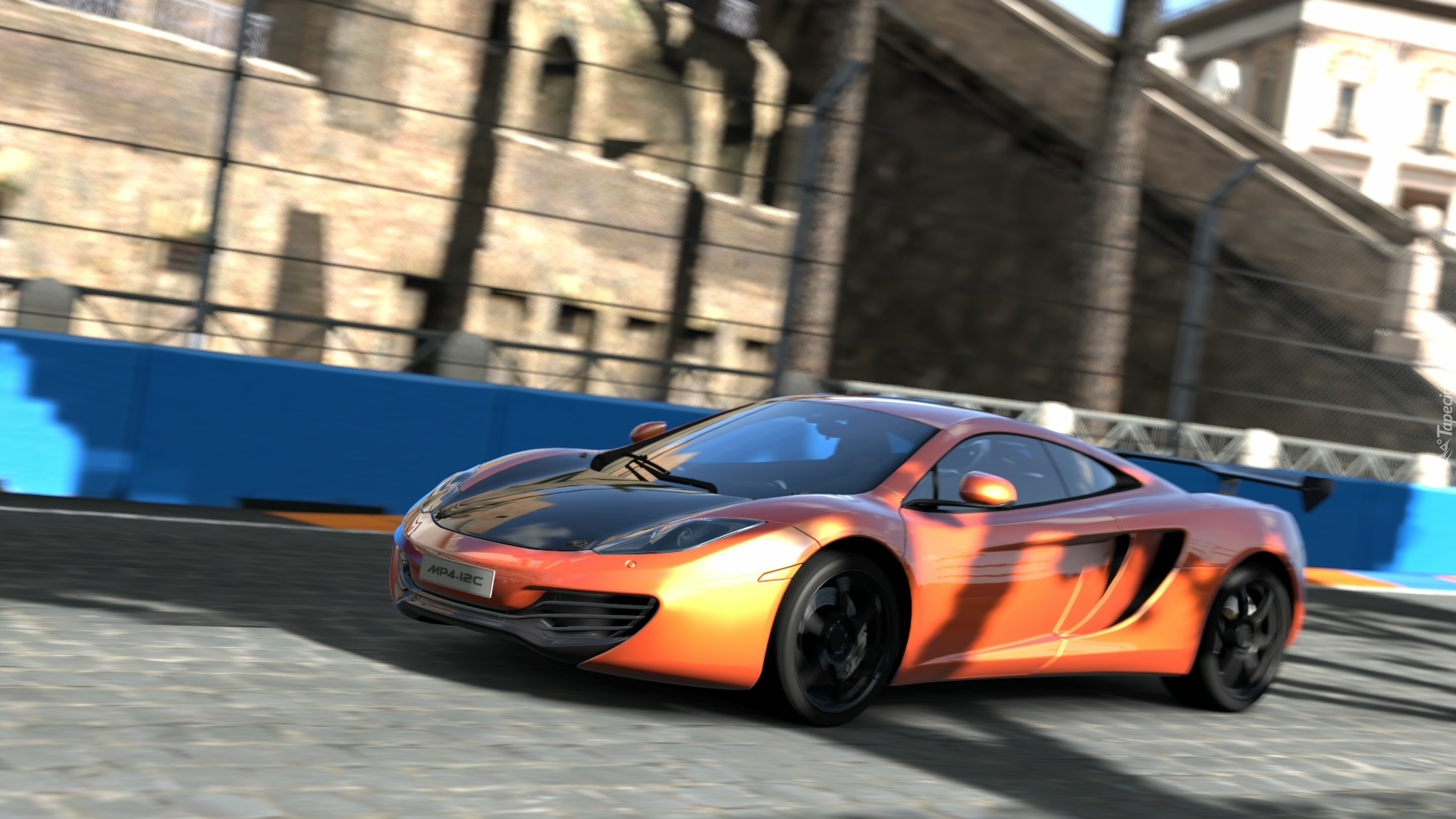 McLaren MP4-12C, Ulice Rzymu