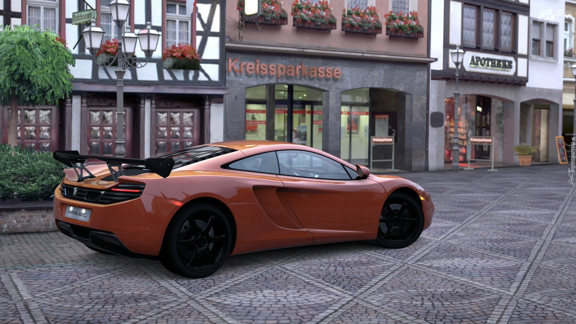 McLaren MP4-12C, Spojler