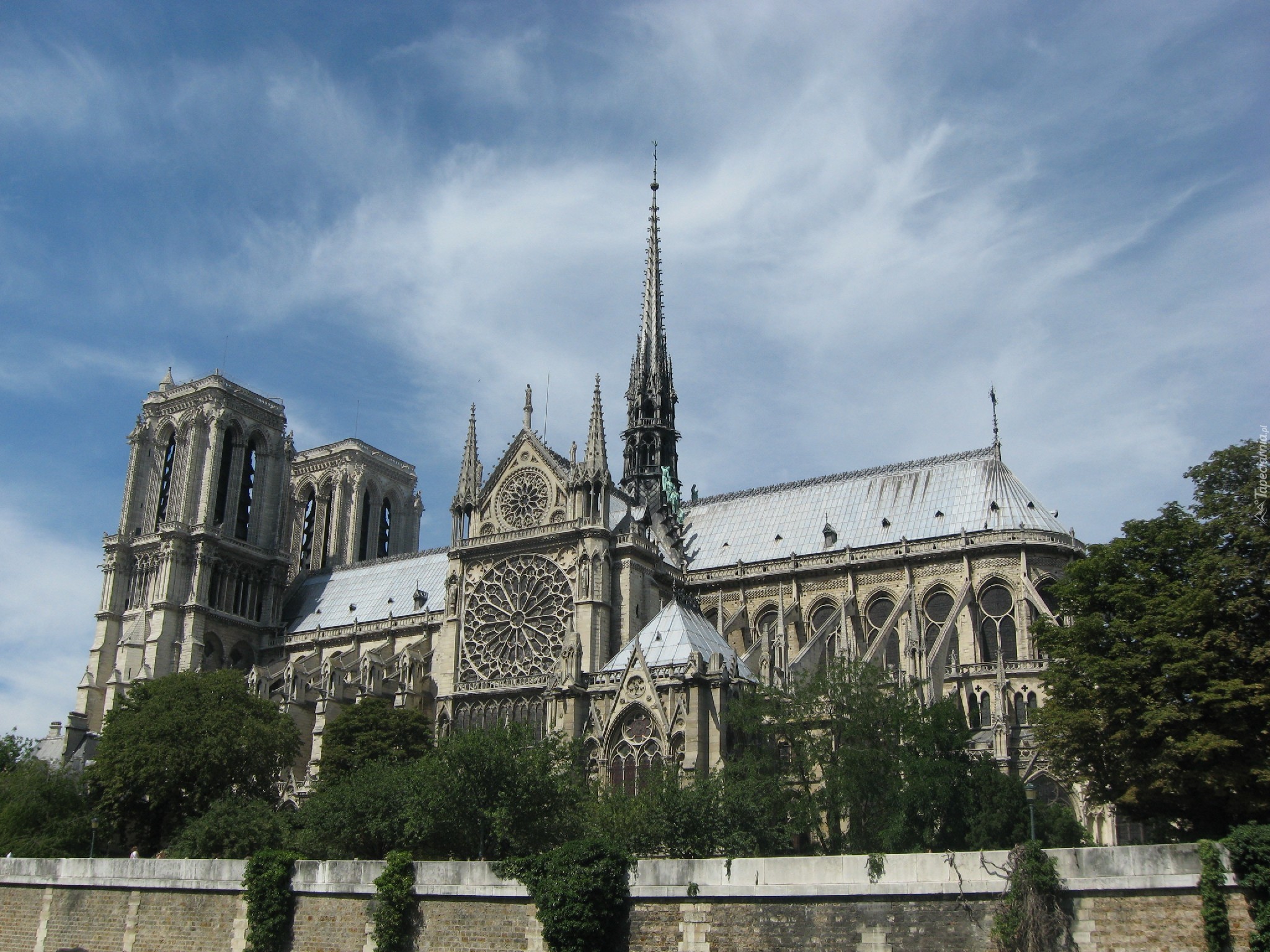 Francja, Paryż, Katedra, Notre Dame