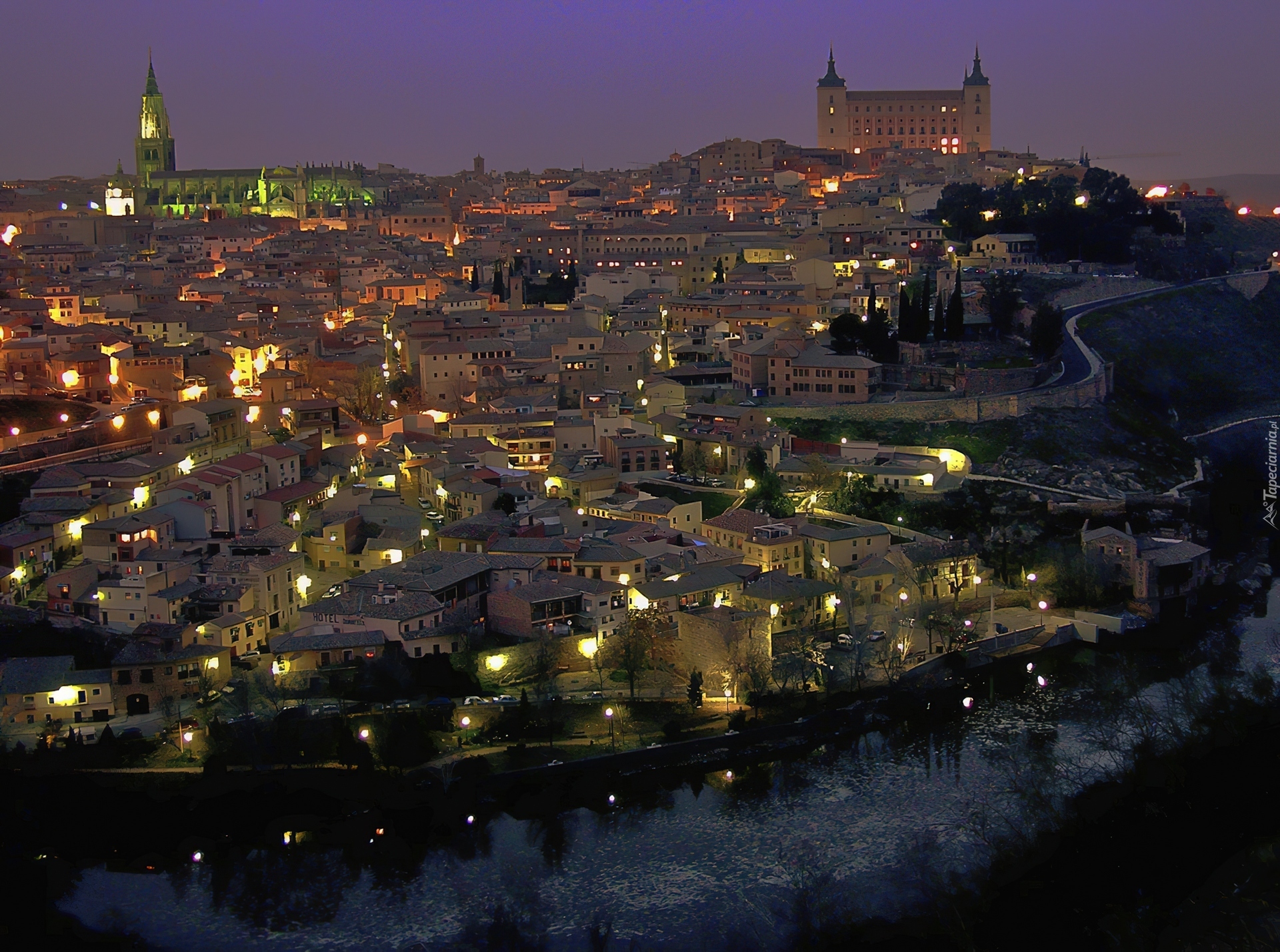 Panorama, Miasto, Nocą