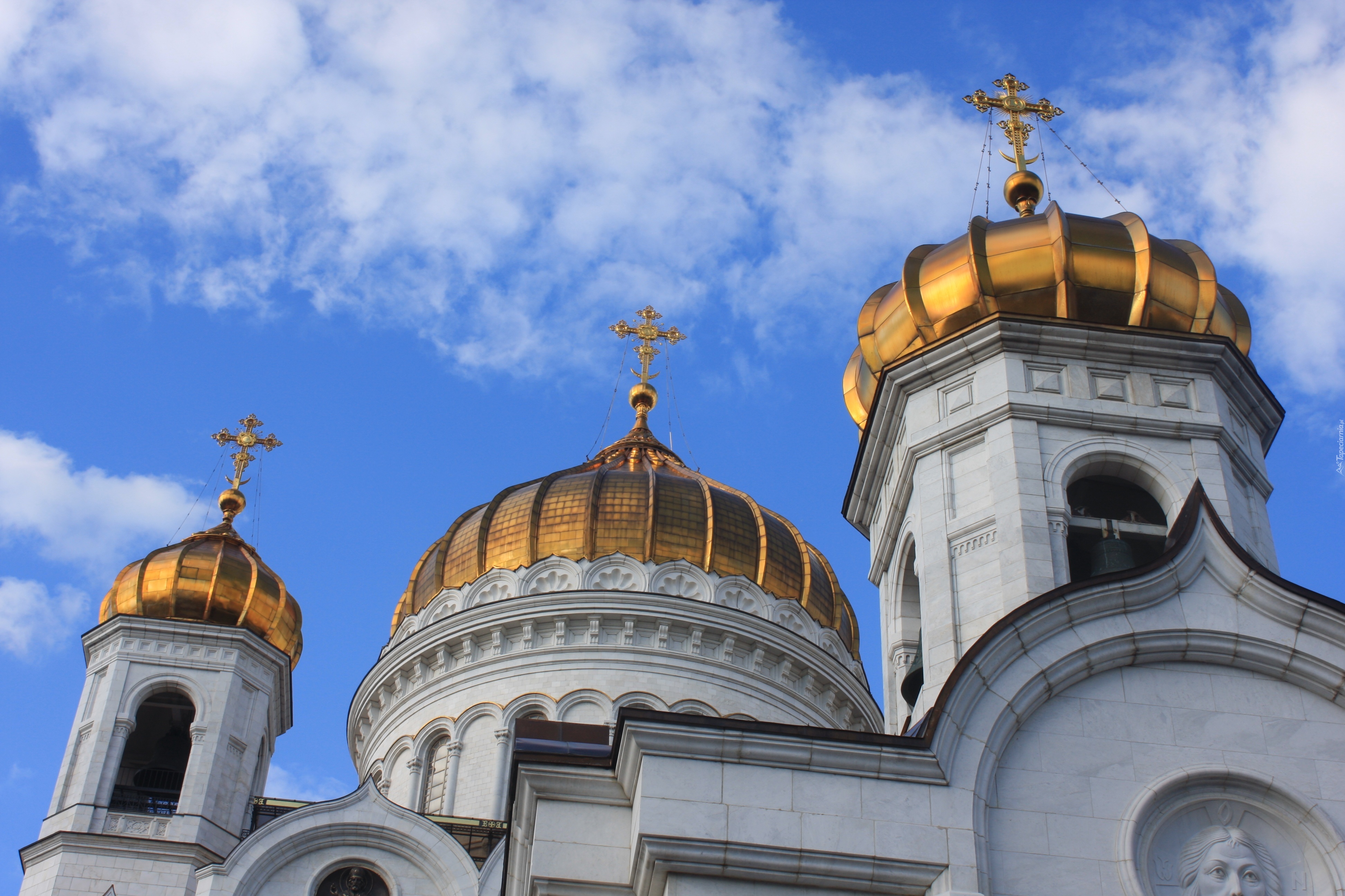 Rosja, Moskwa, Cerkiew Chrystusa Zbawiciela, Cerkiew, Kopuły