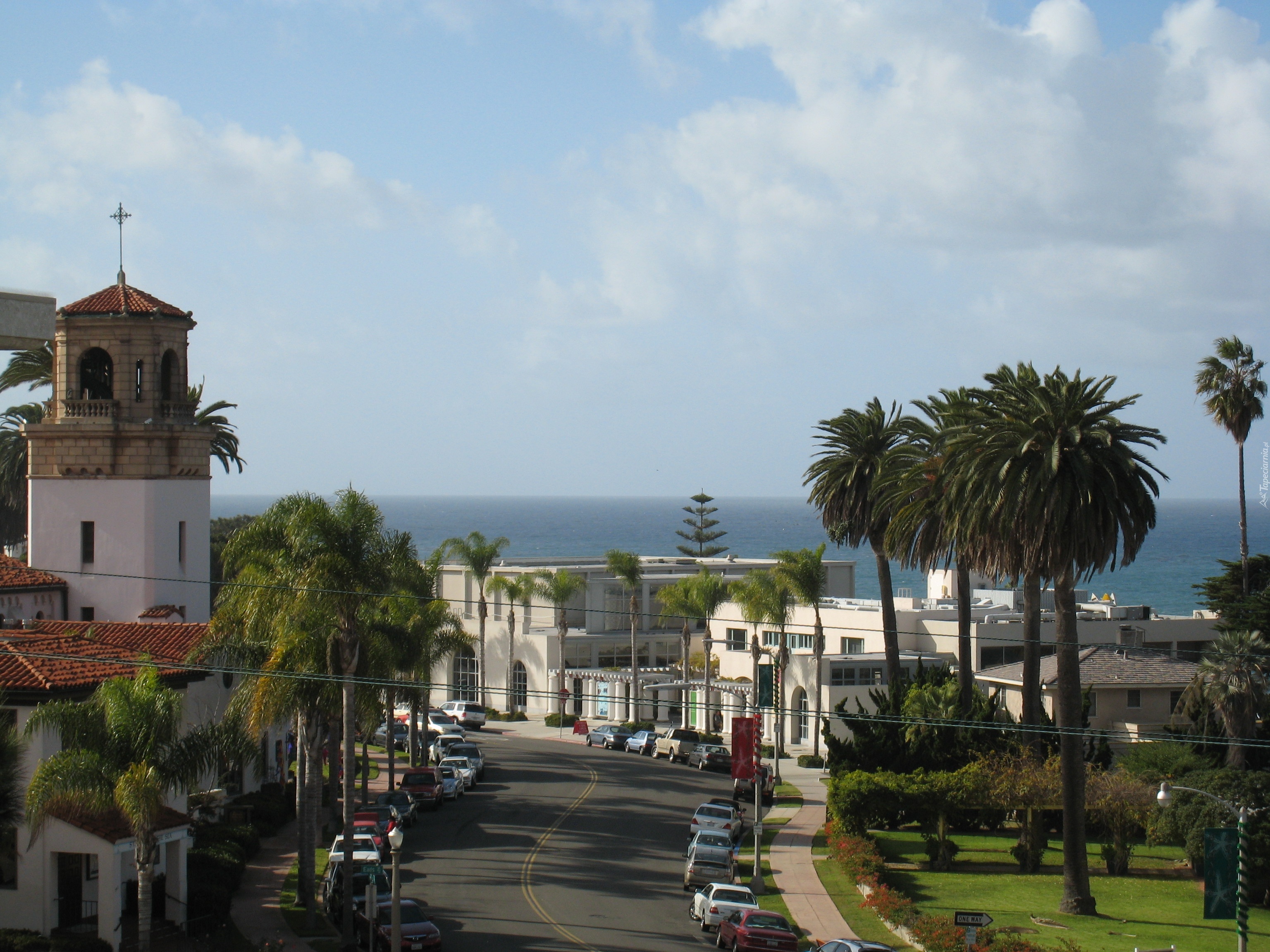 La Jolla, San Diego, Ulica, Palmy, Budynki