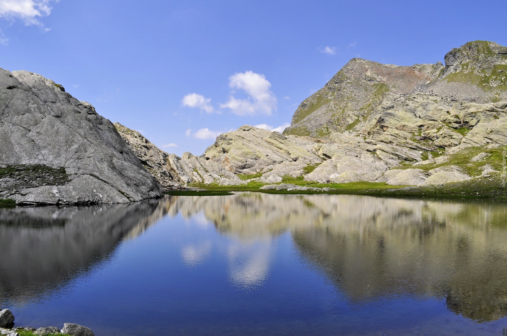 Góry, Alpy, Jezioro