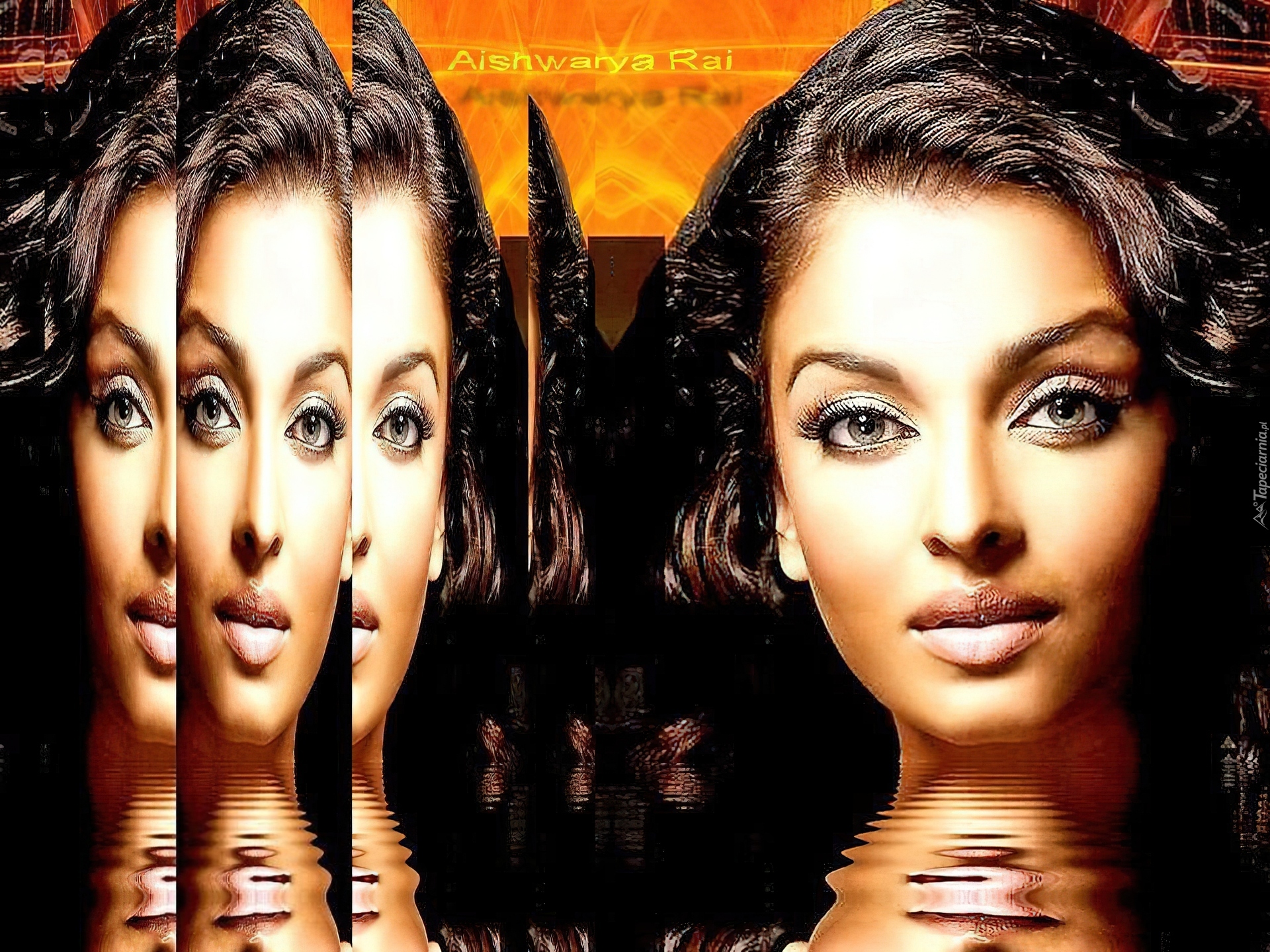 Aishwarya Rai, Twarz, Woda, Odbicie