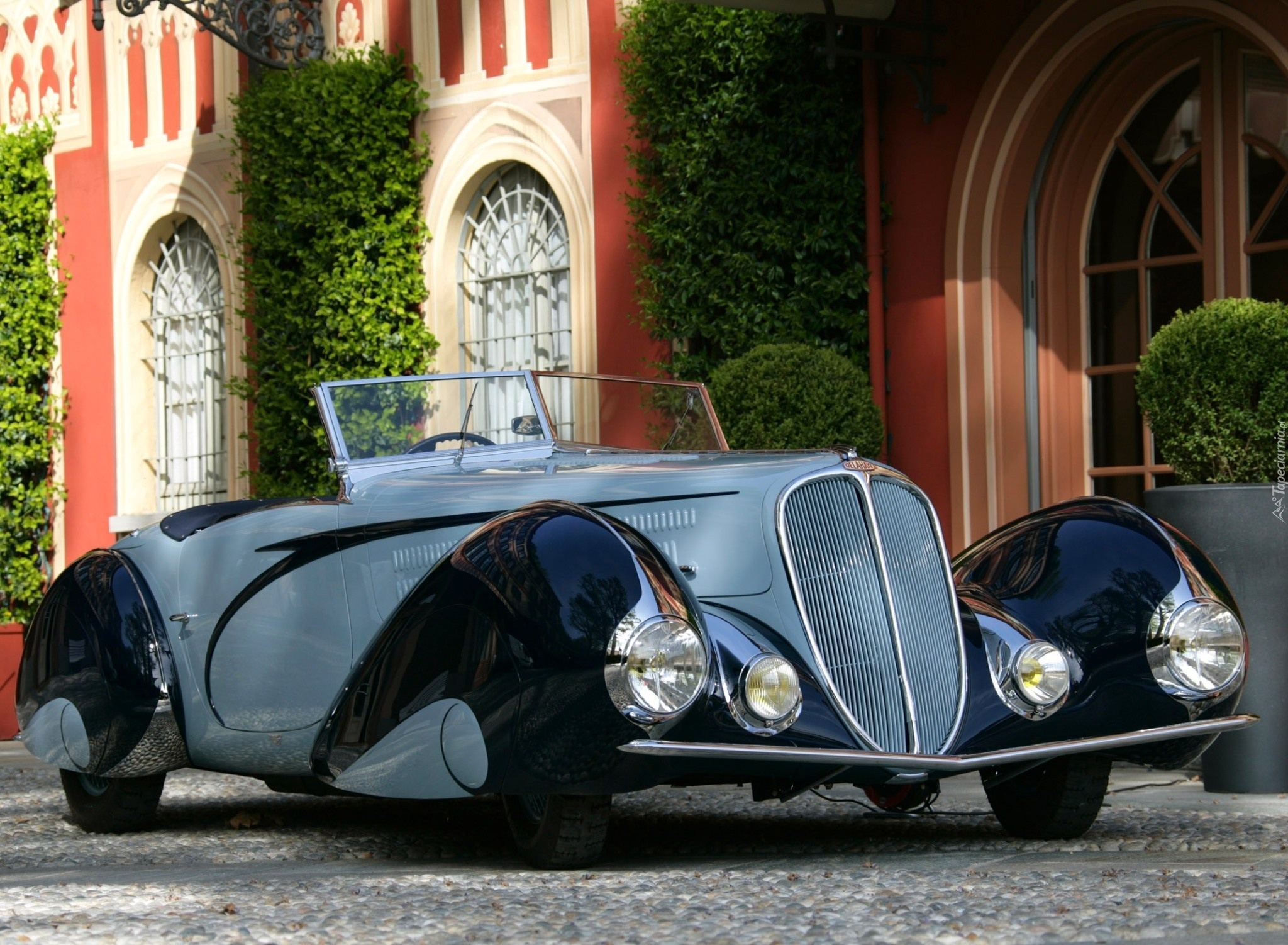 Delahaye 135 M, Kabriolet, Samochód, Zabytkowy