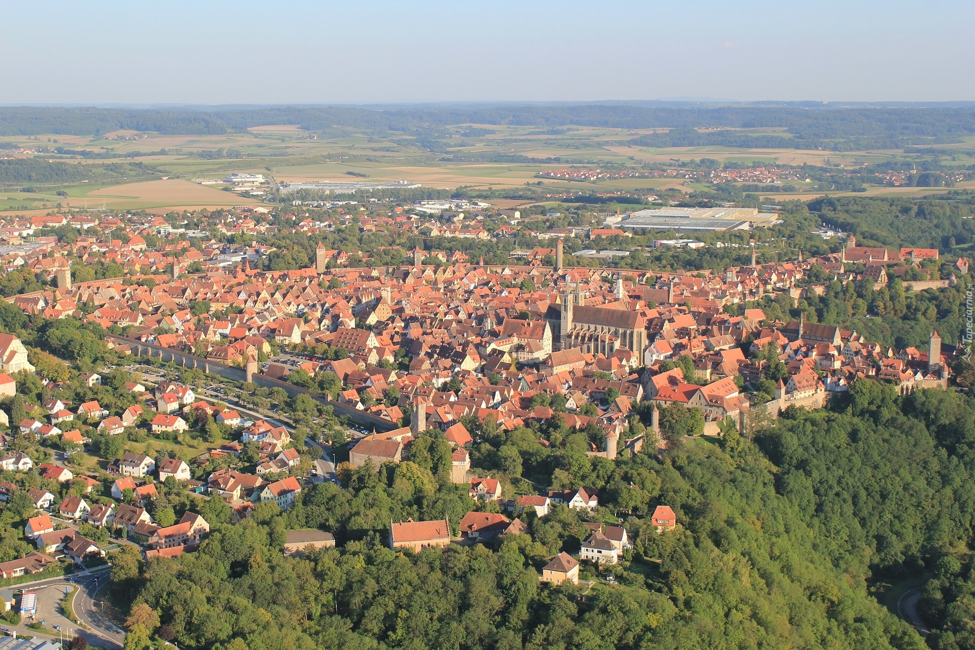 Panorama, Miasta, Rothenburg