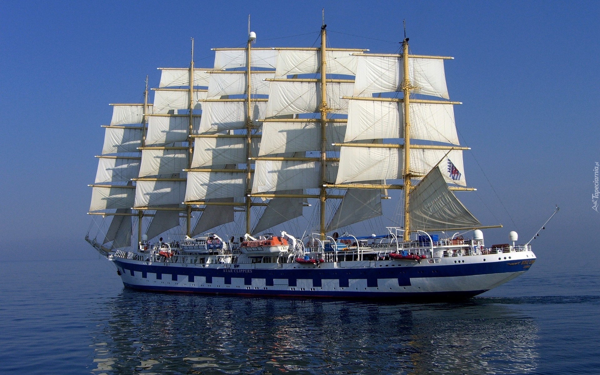 Żaglowiec, Pięciomasztowa, Fregata, Royal Clipper