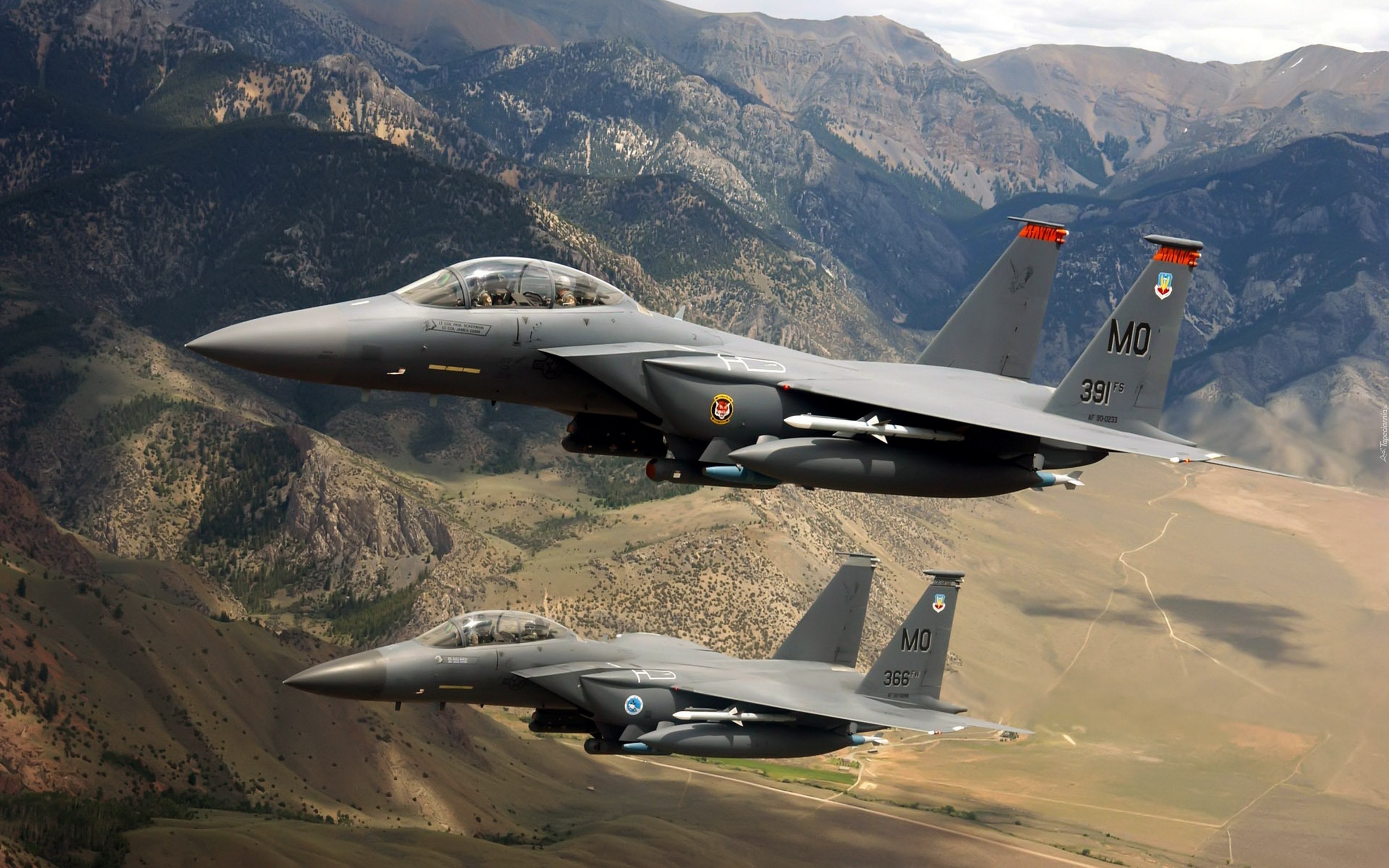 Odrzutowce, Góry, F-15
