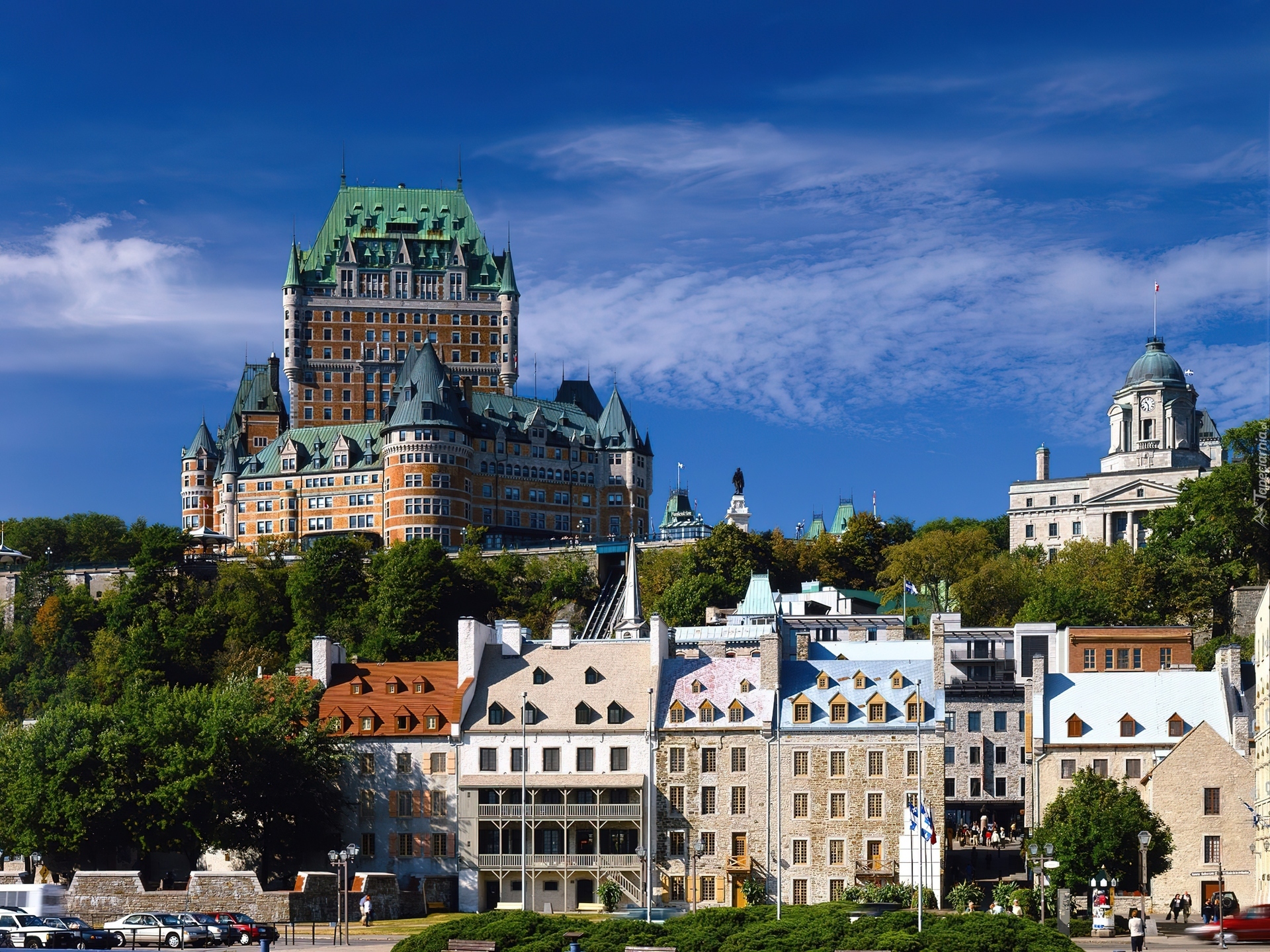 Panorama, Miasta, Quebec, Kanada