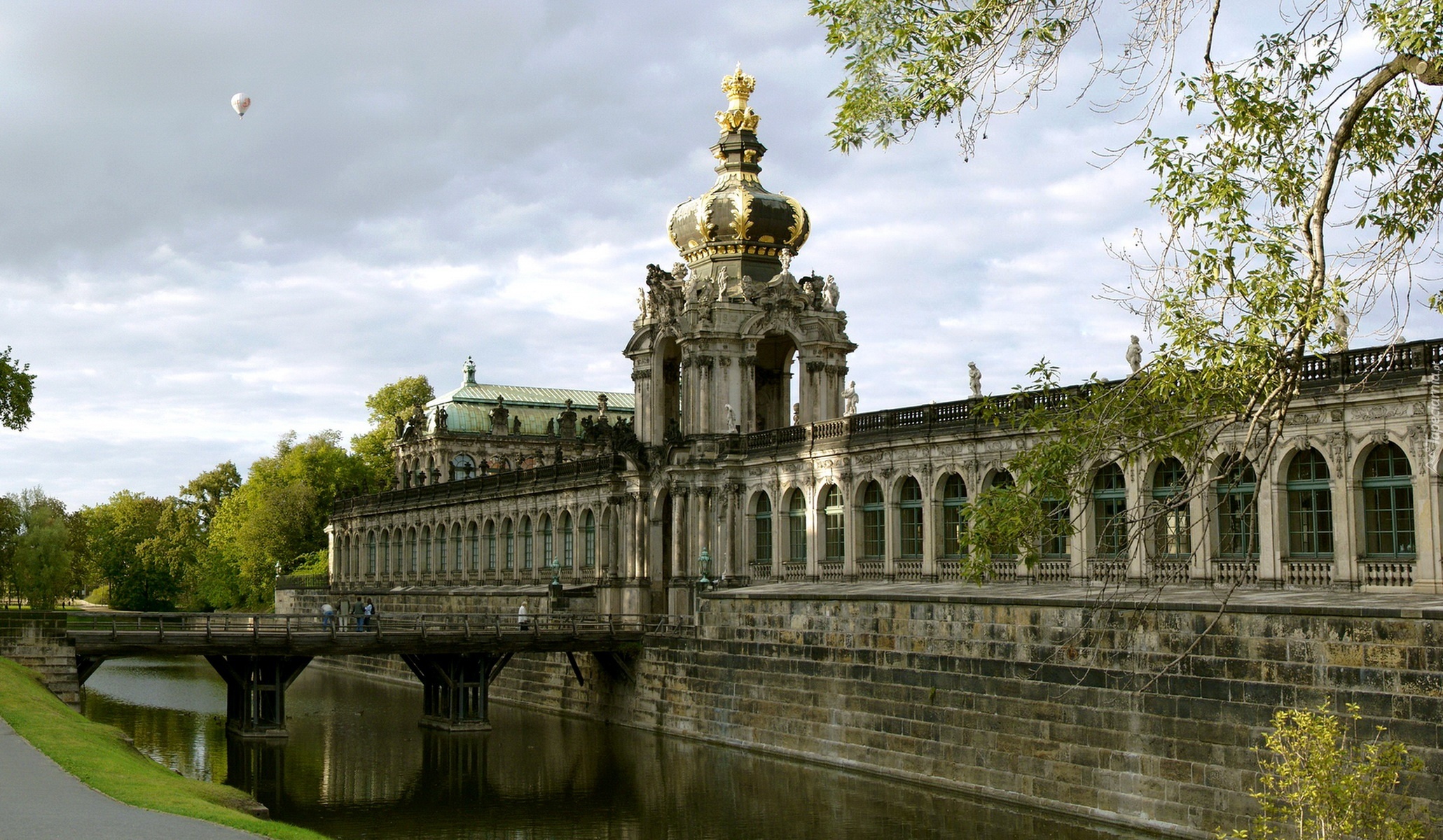 Piękny, Pałac, Drezno, Niemcy, Schloss Zwinger