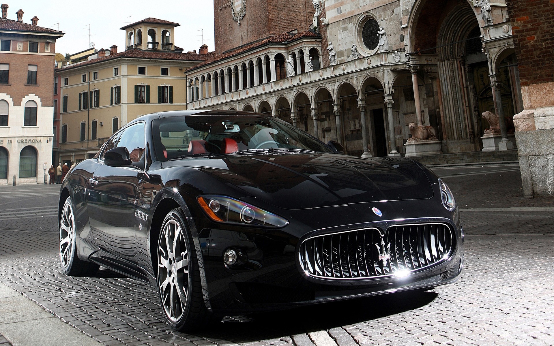 Maserati, Czarny, Samochód