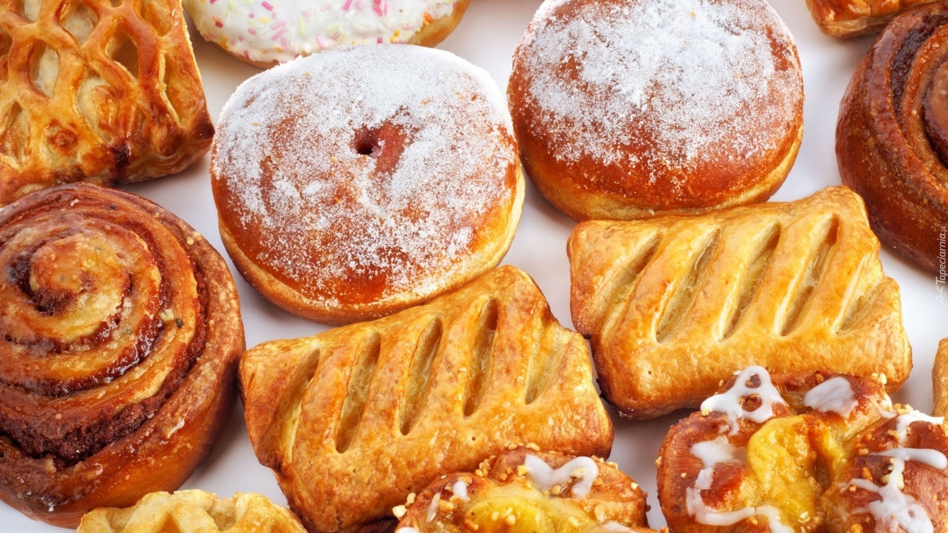 Słodkie, Bułki, Drożdżówki, Pączki