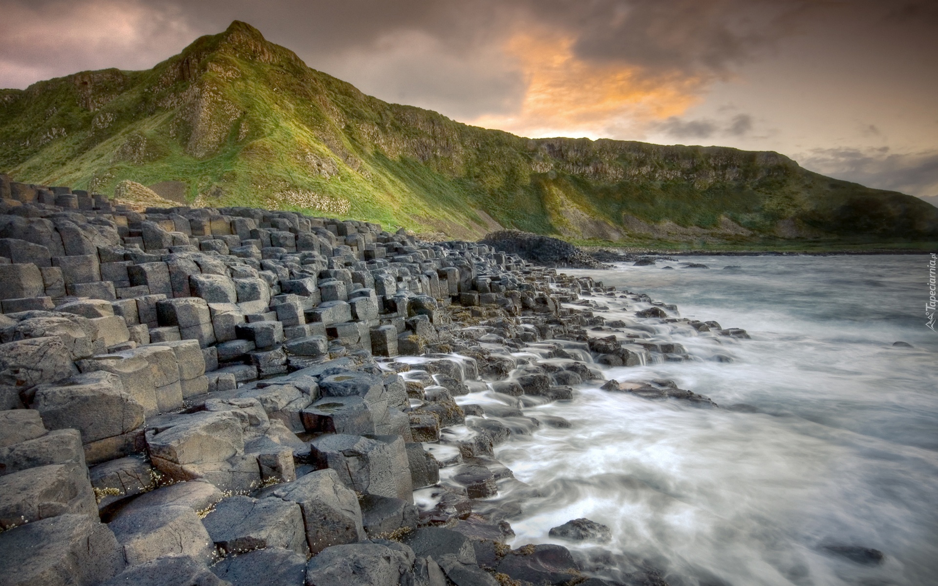 Irlandia, Wzgórza, Morze, Skaliste, Wybrzeże