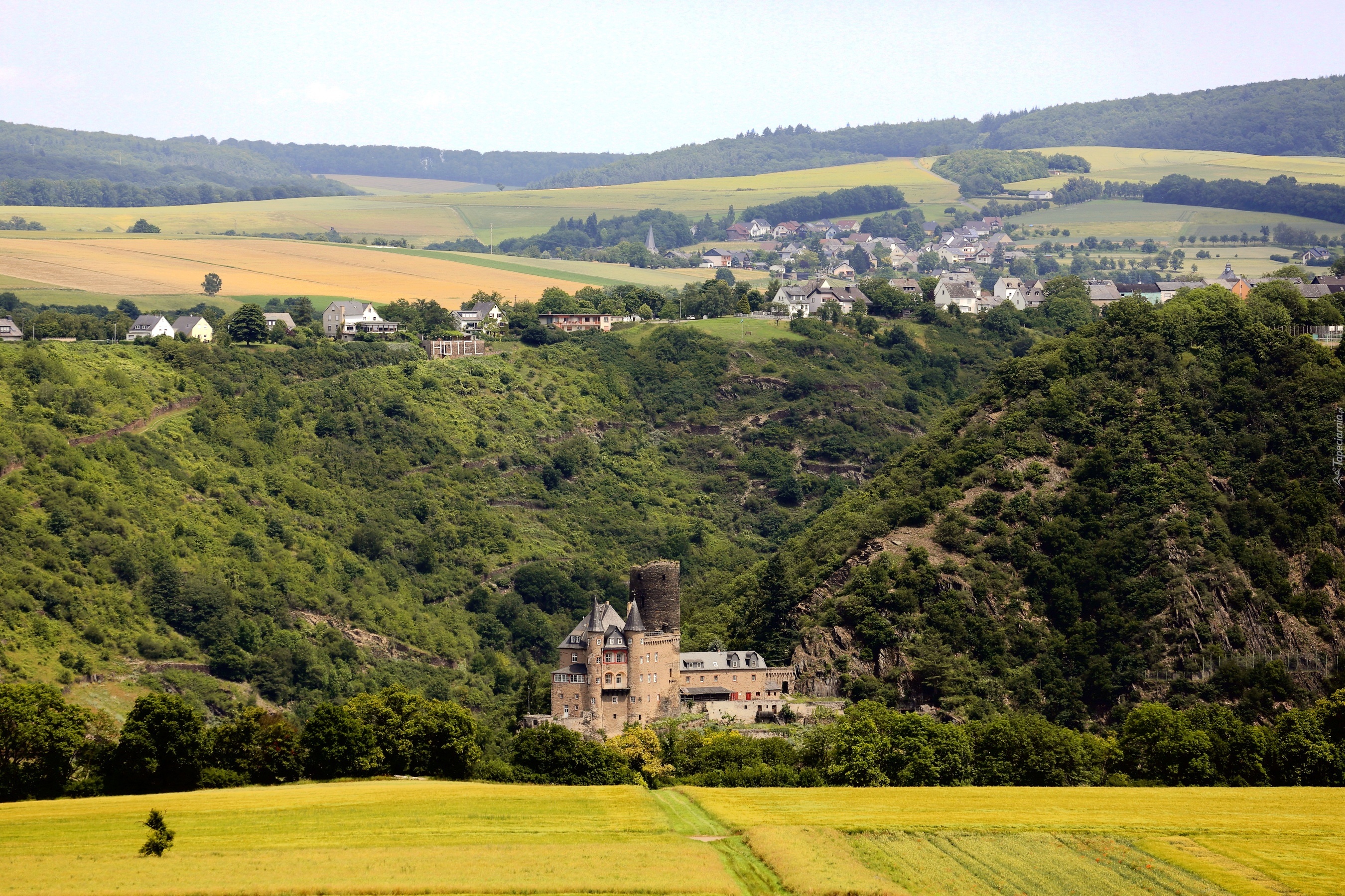 Zamek, Burg Katz, Niemcy