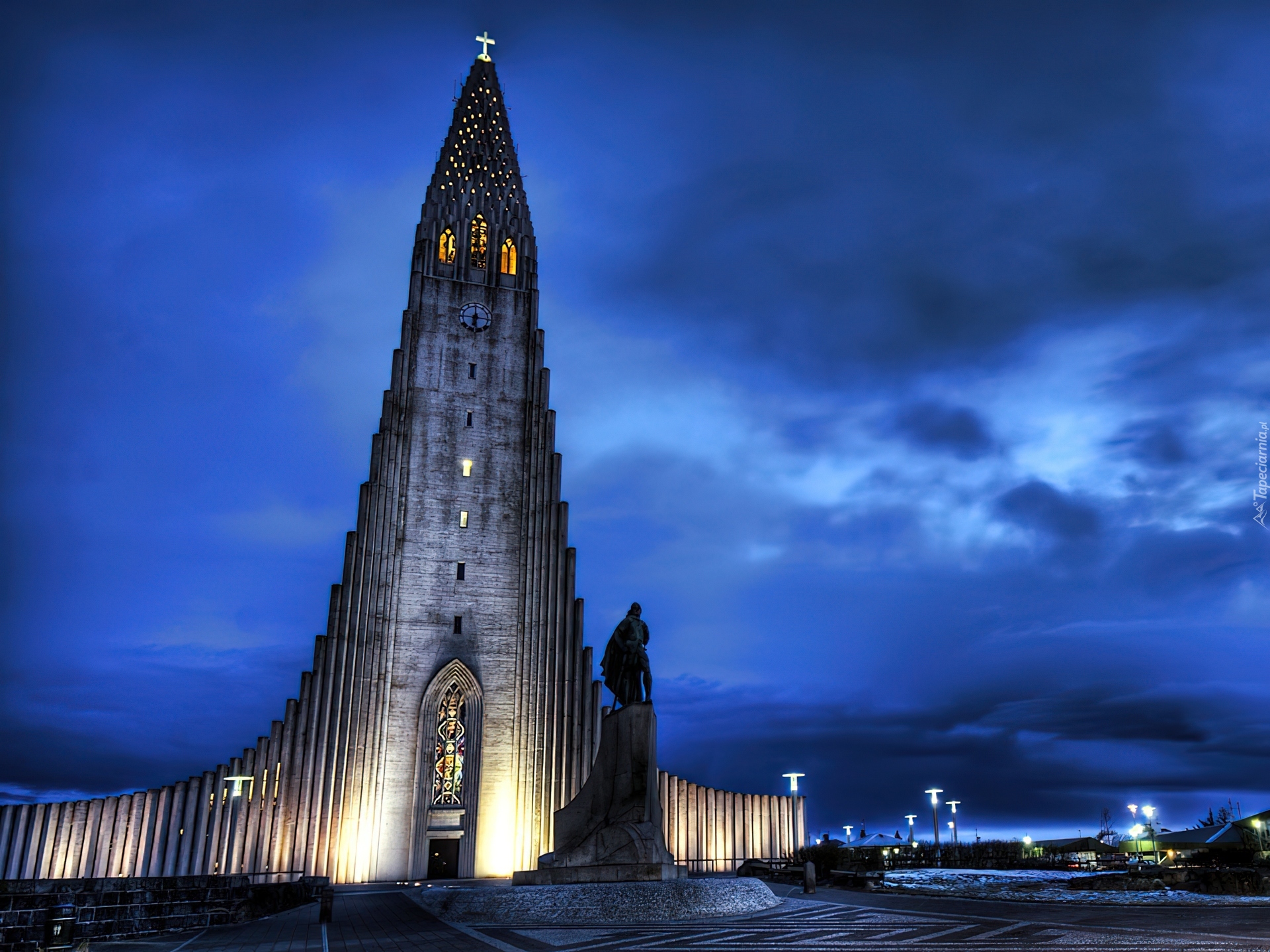 Kościół, Ewangelicki, Hallgrimskirkja, Reykjawik