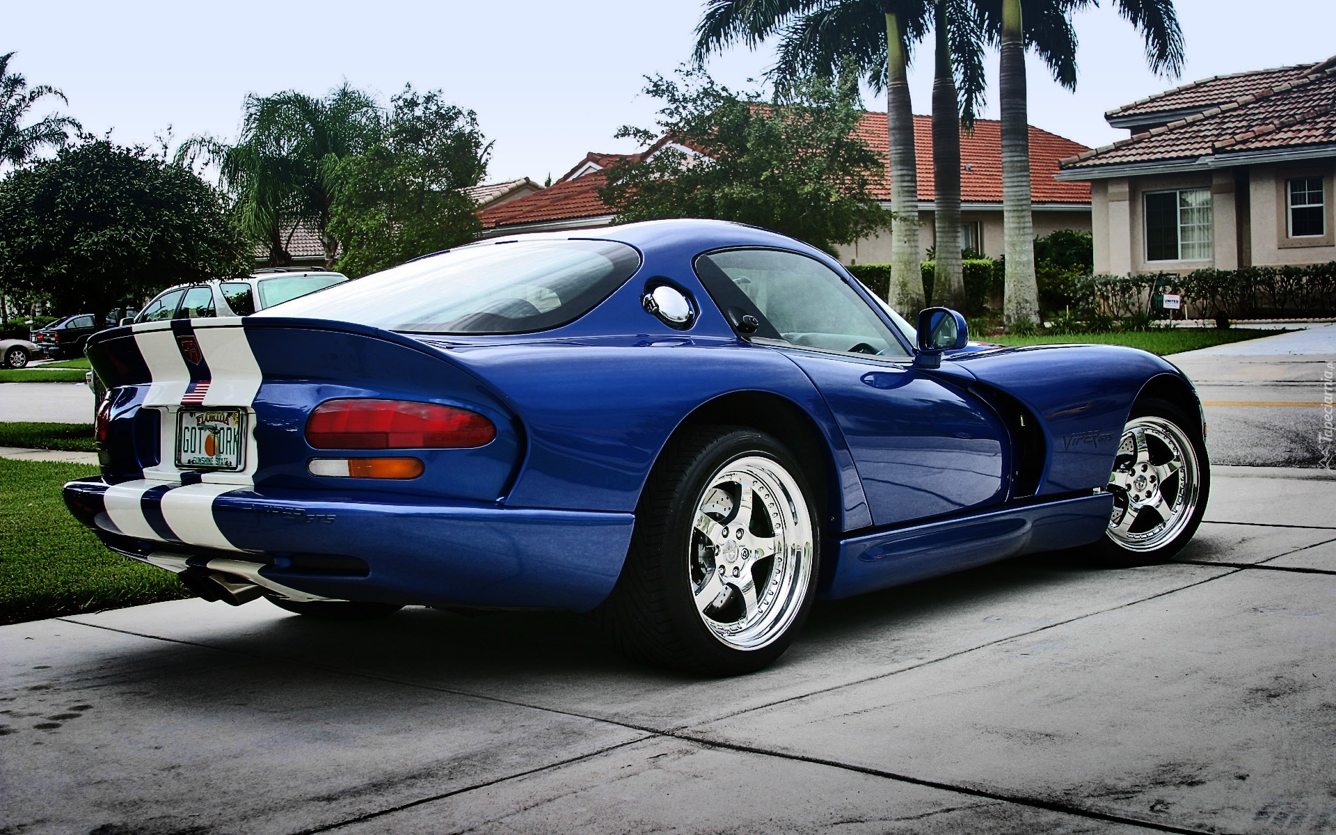 Niebieski, Dodge Viper