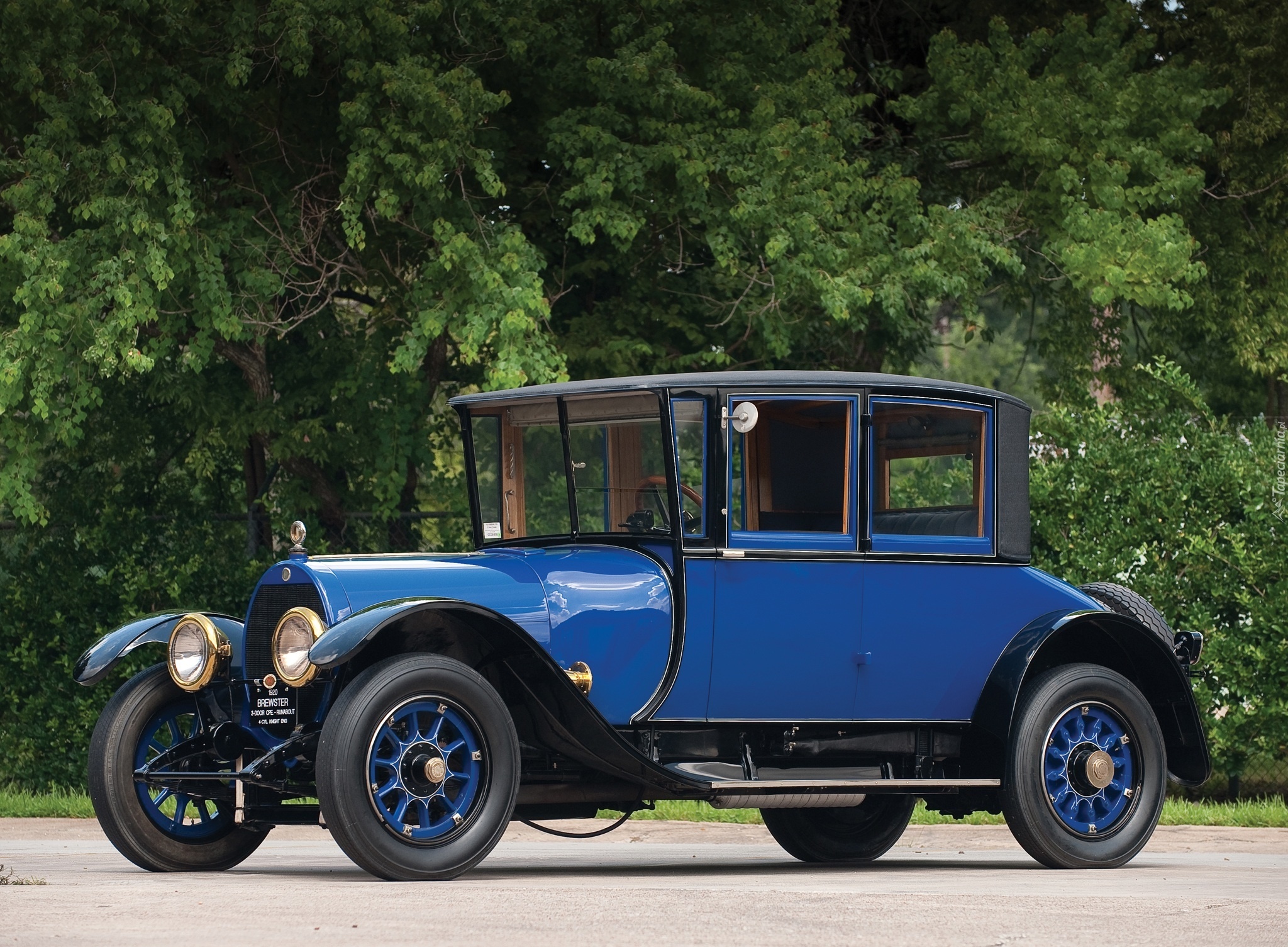 Brewster Coupe 1921, Niebieski