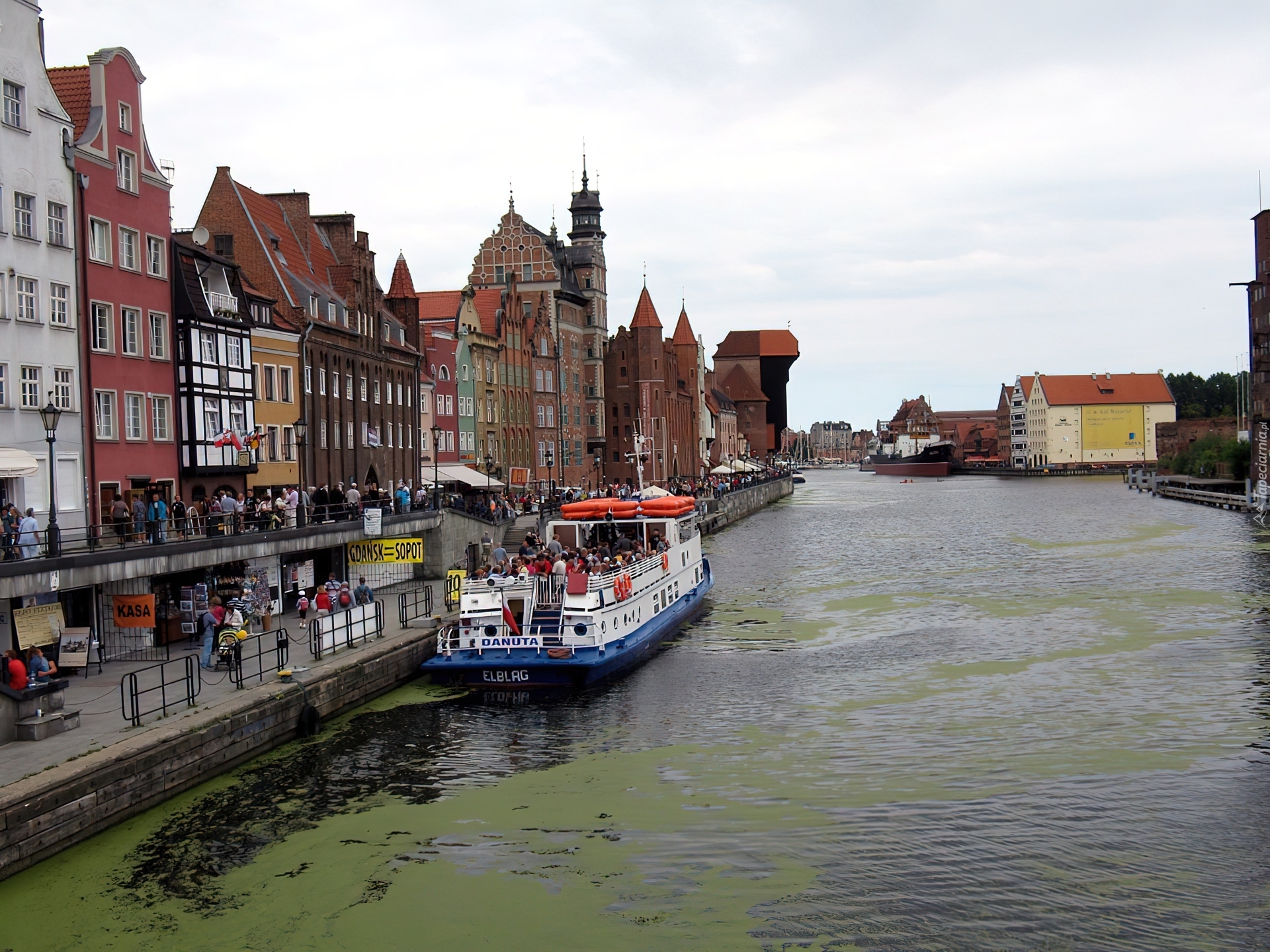 Gdańsk, Żuraw, Pobrzeże, Statek