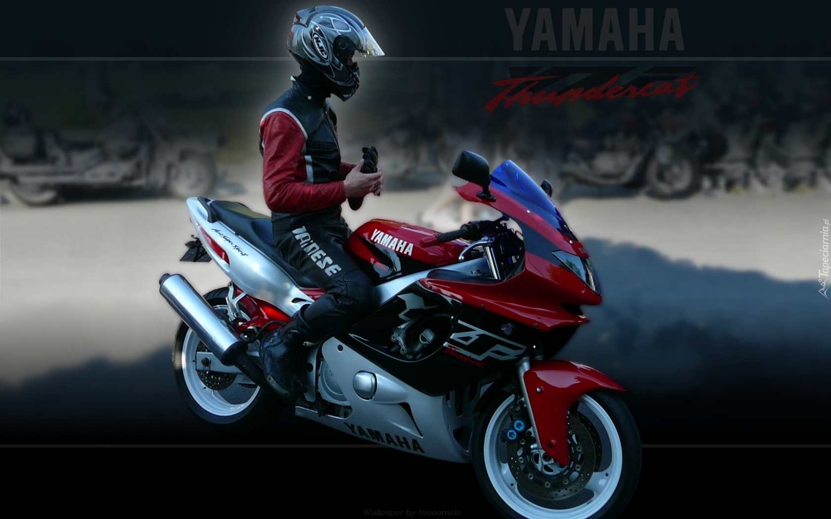 Yamaha, Thundercat, Motocykl, Motocyklist