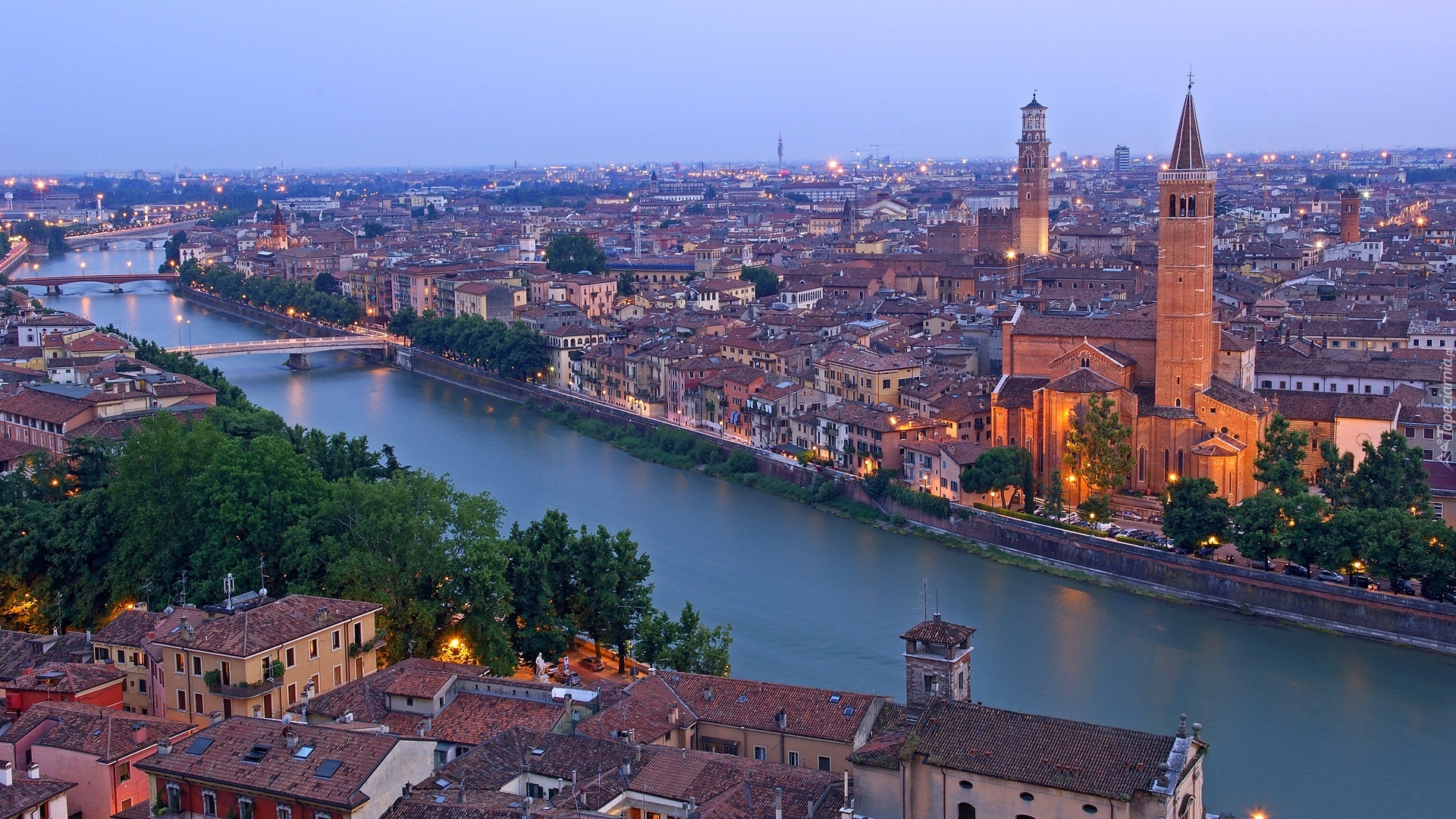 Miasto, Verona, Włochy
