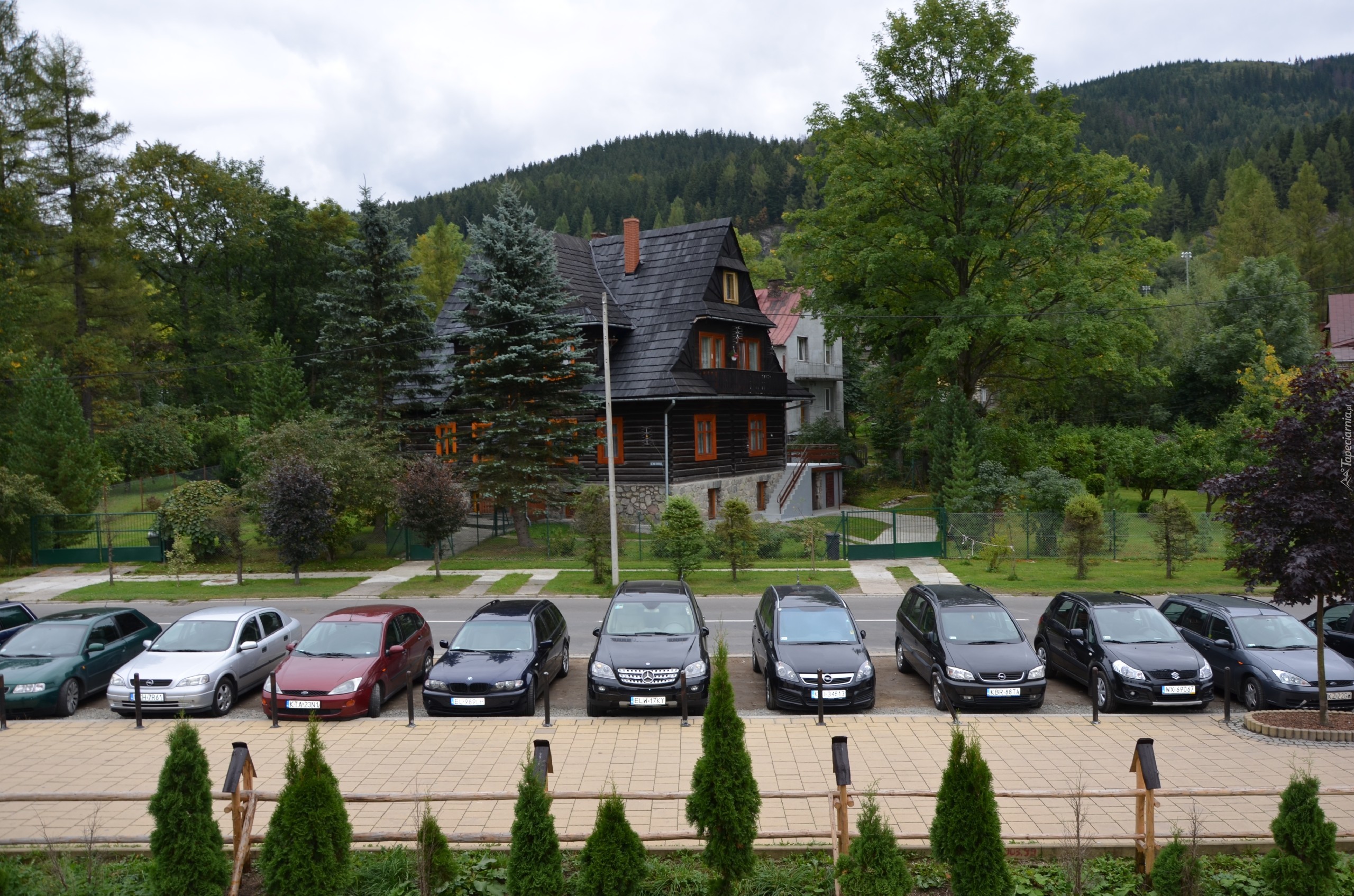 Zakopane, Domek, Samochody