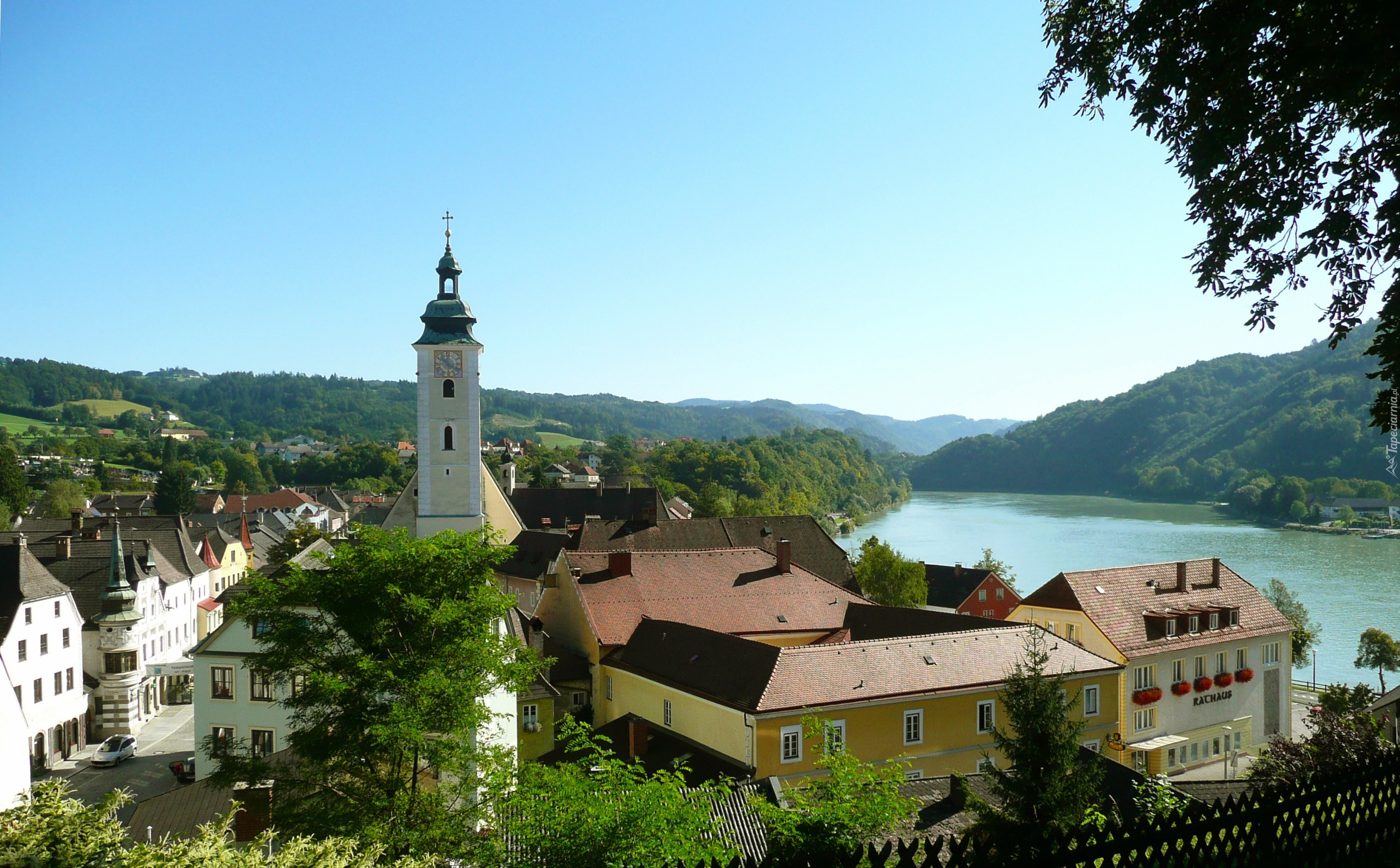 Miasteczko, Grein, Austria