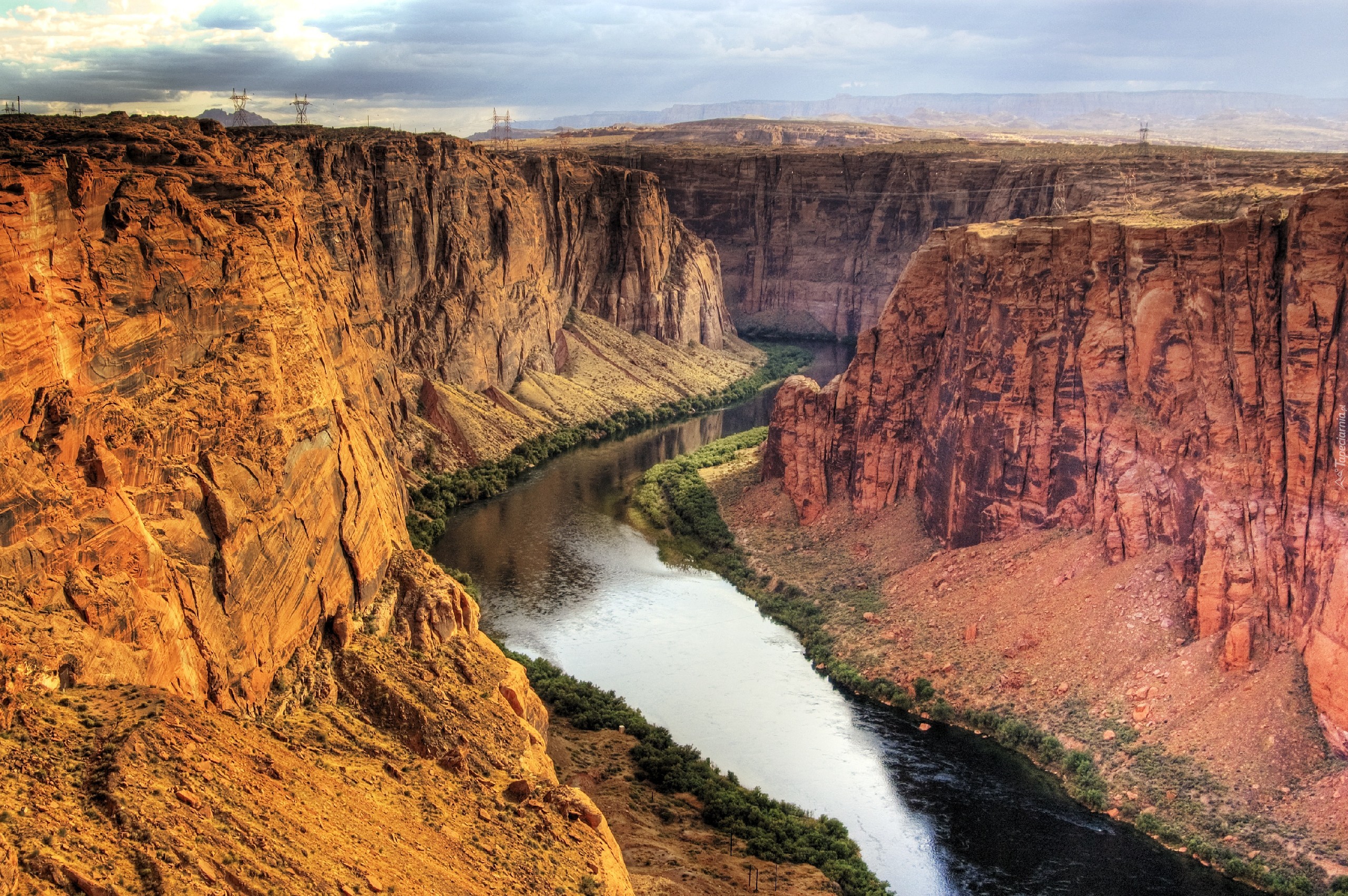 Stany Zjednoczone, Stan Arizona, Park Narodowy Wielkiego Kanionu, Kanion, Rzeka Kolorado