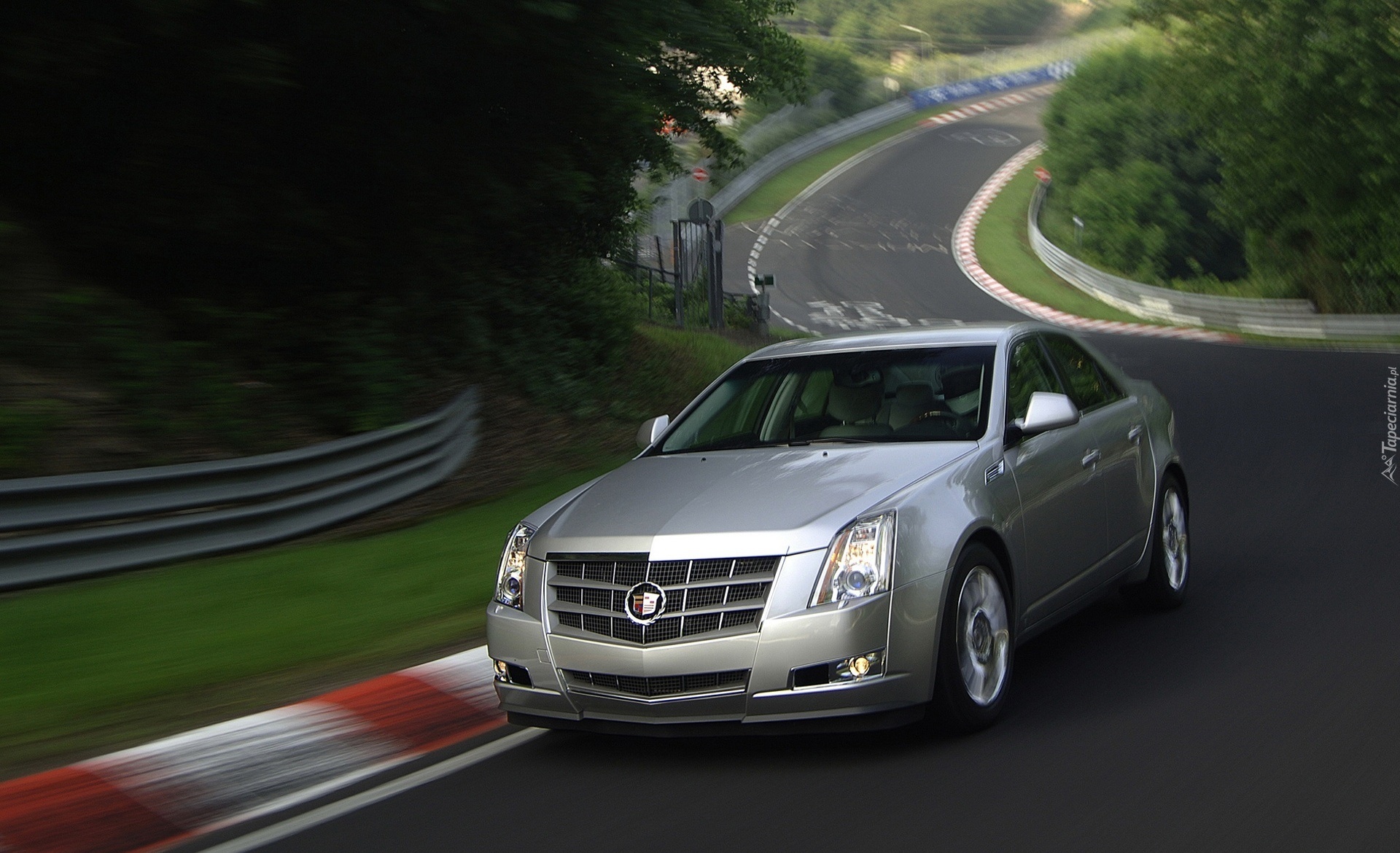 Srebrny, Cadillac CTS