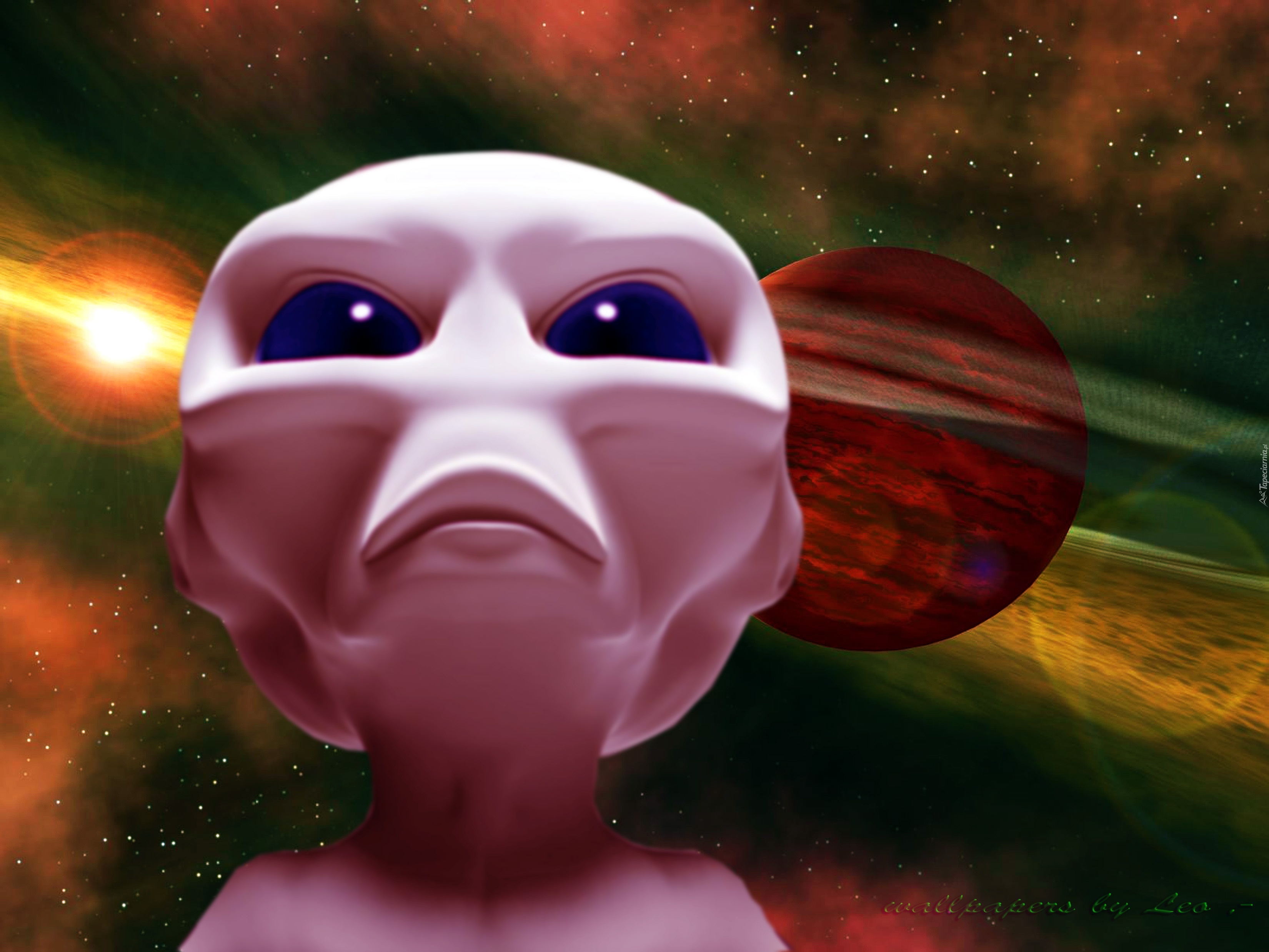 Oczy, Planety, Kosmos