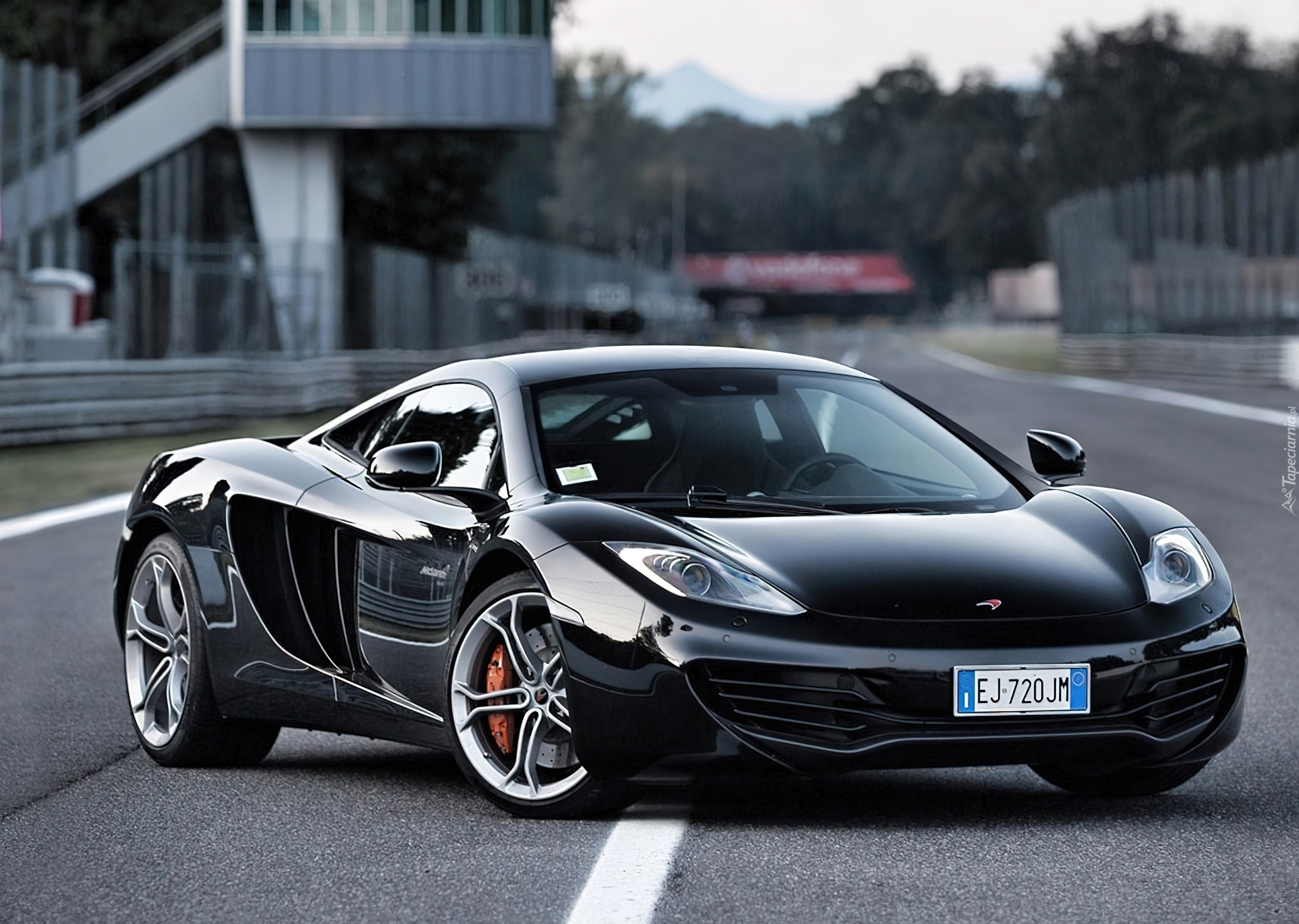 Czarny, McLaren MP4-12C Spider