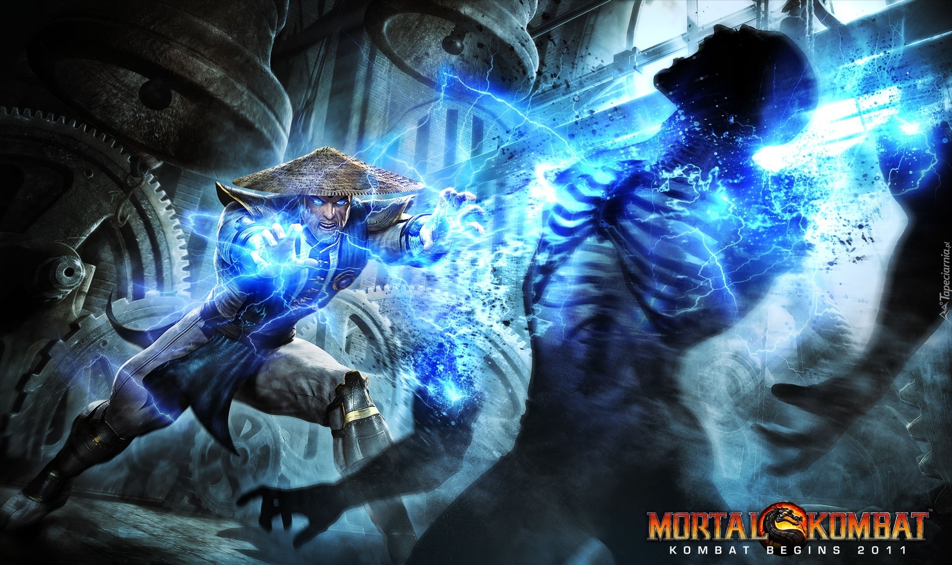 Mortal Kombat, Raiden, Mężczyzna, Błyskawice