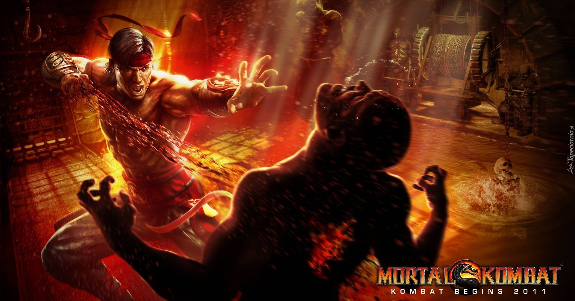 Mortal Kombat, Liu Kang, Lawa, Mężczyzna