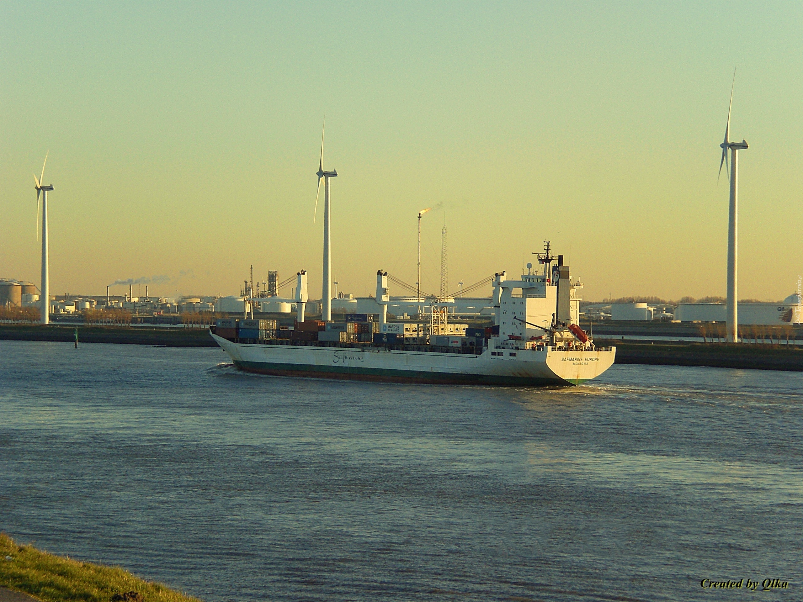 Holandia, Hoek Van Holland, Euro, Port