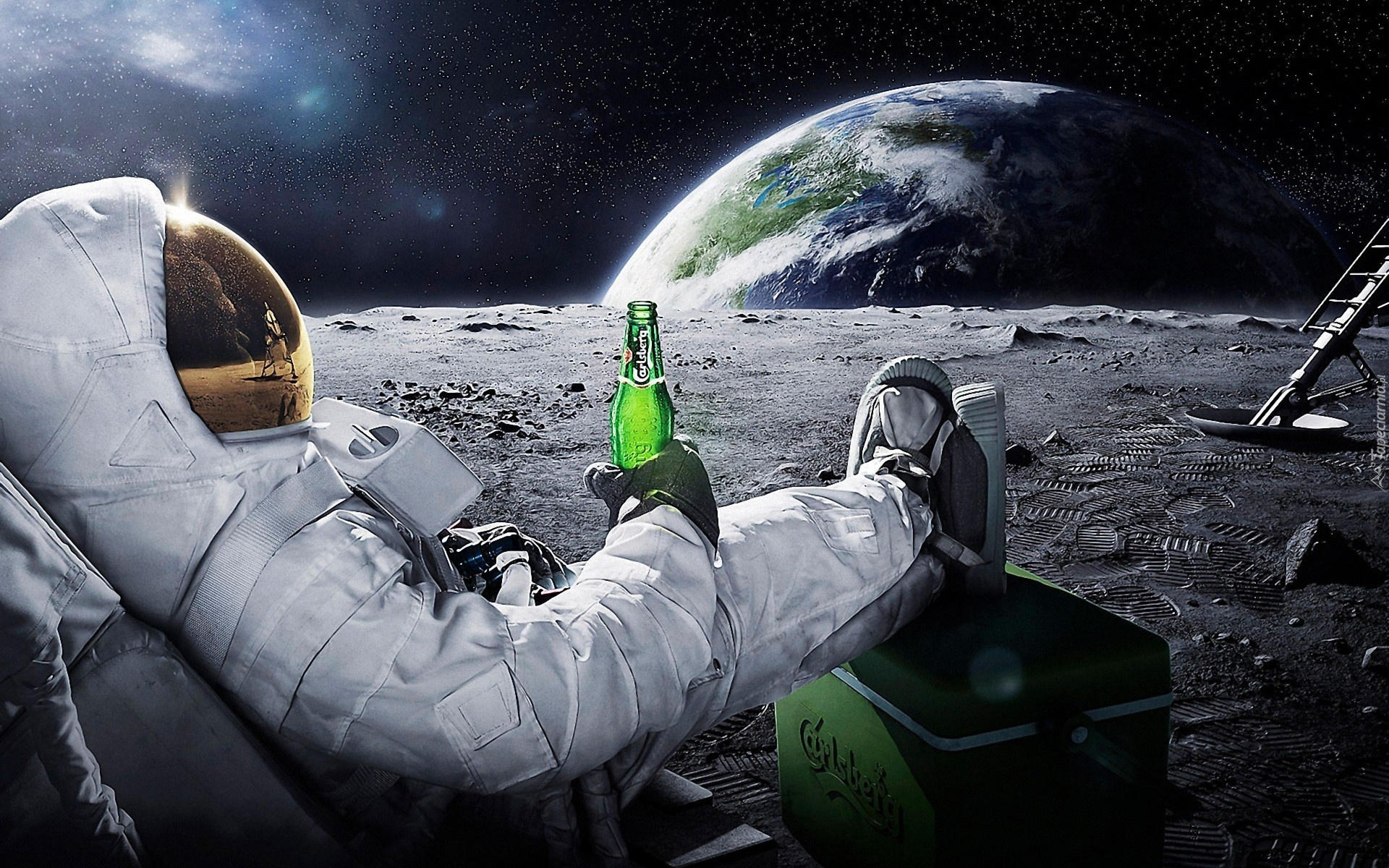 Carlsberg, Kosmos, Astronauta