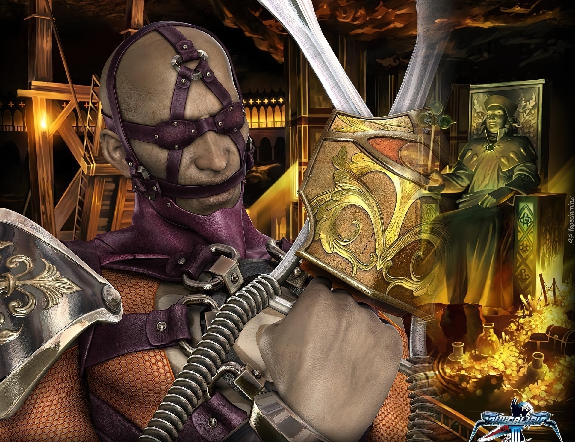 Mężczyzna, Voldo, Soul Calibur III, Katary