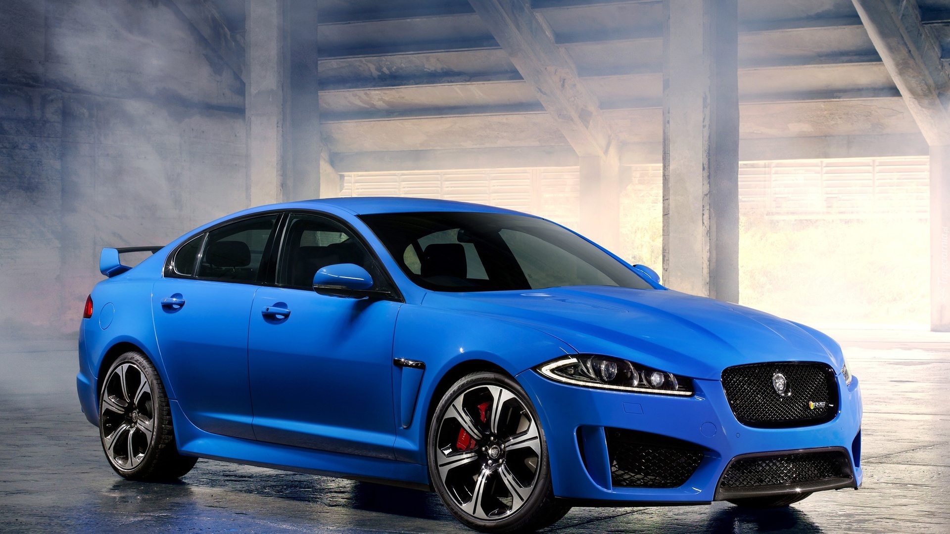 Jaguar, XFR-S, Niebieski