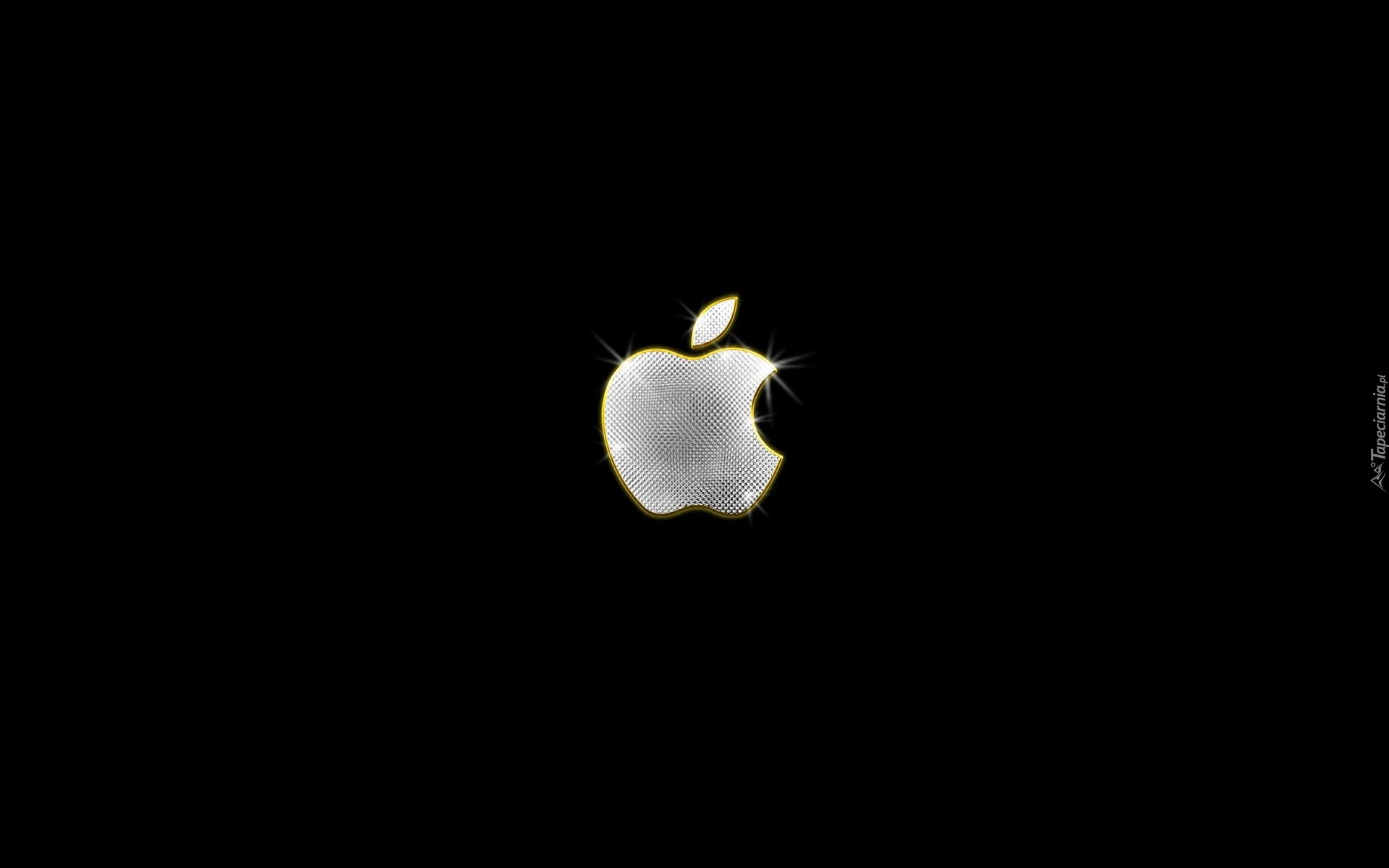 Apple, Błyszczące, Logo