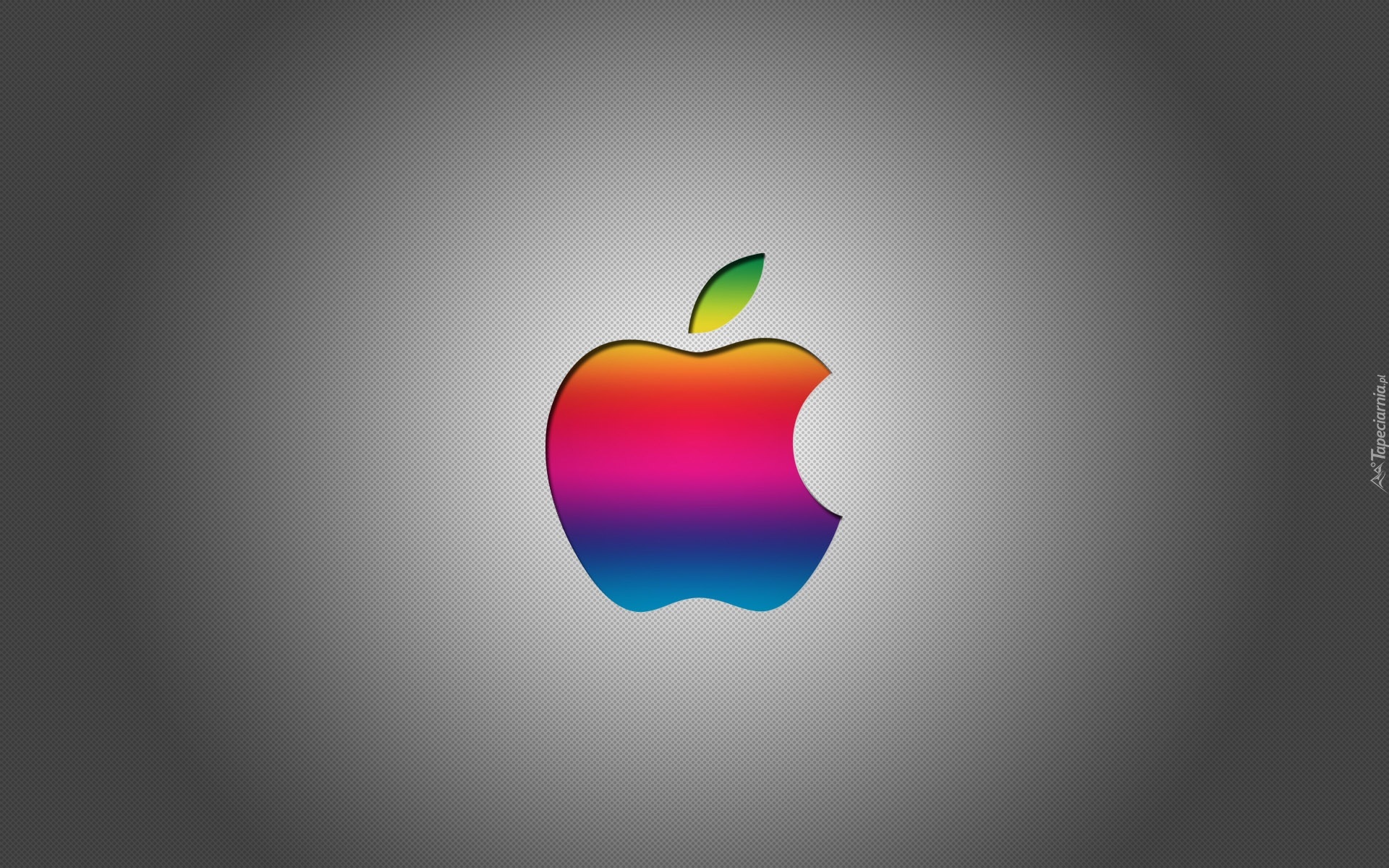 Apple, Logo, Tęczowe